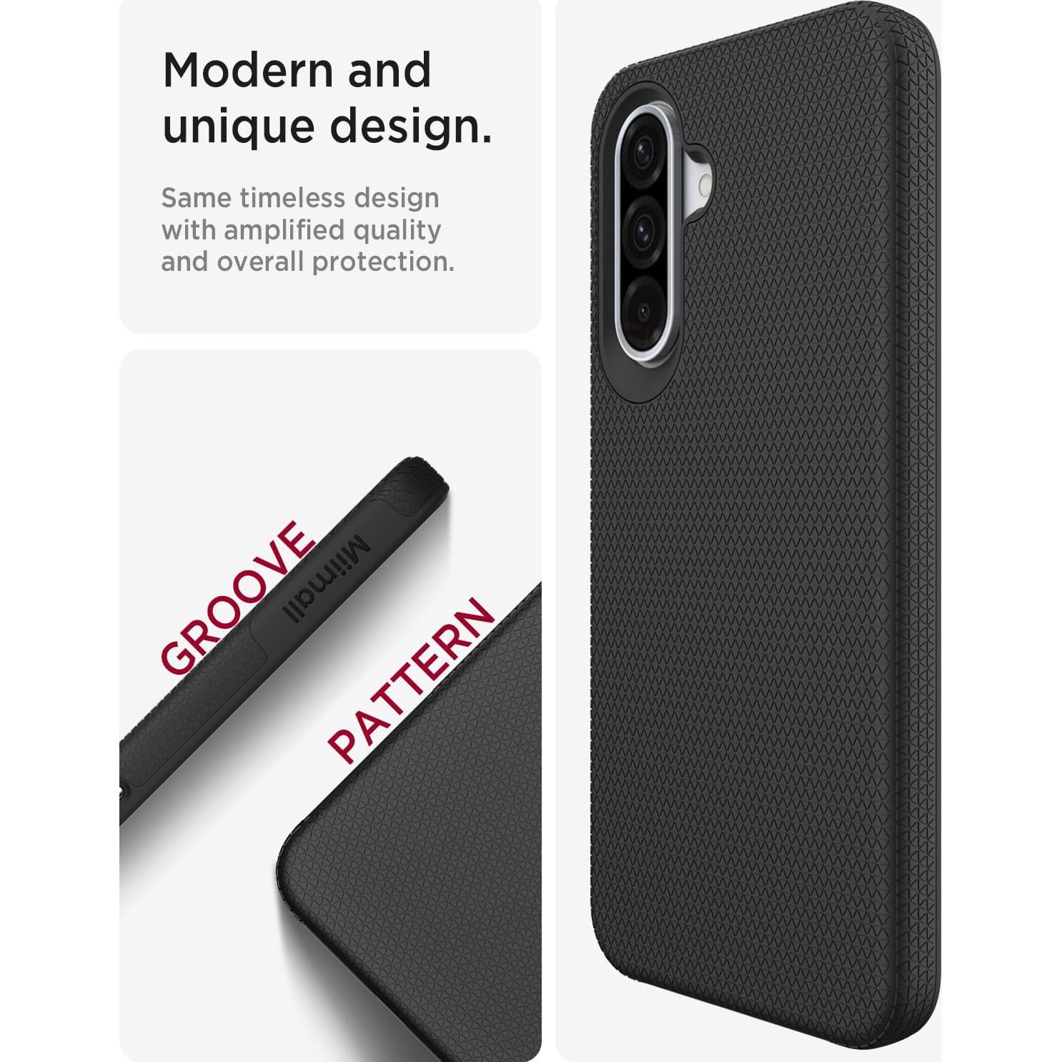 Funda Resistente Miimall para Samsung Galaxy A56 5G - Grado Militar