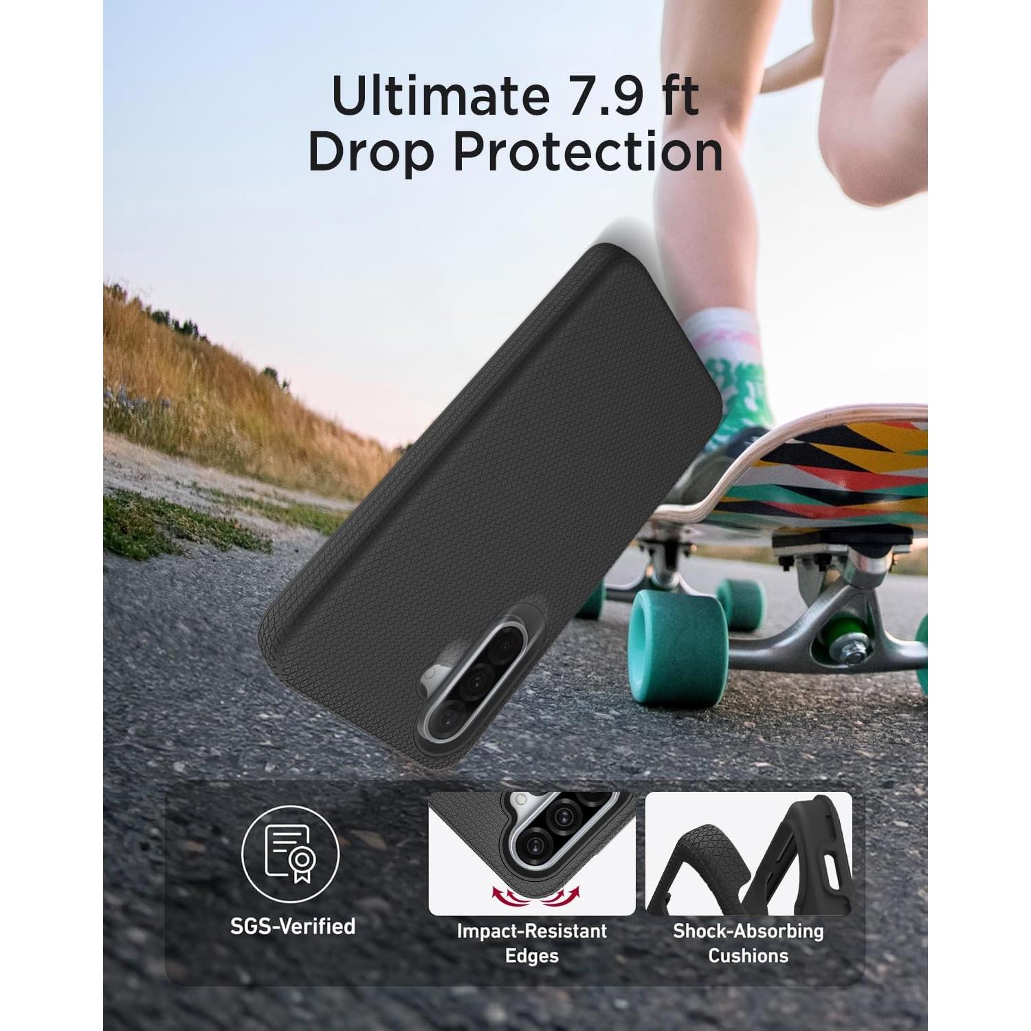 Funda Resistente Miimall para Samsung Galaxy A56 5G - Grado Militar