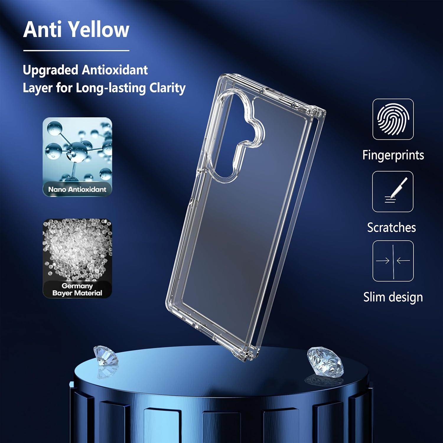 Funda Transparente Anoowkoa para Samsung Galaxy Z Fold 7