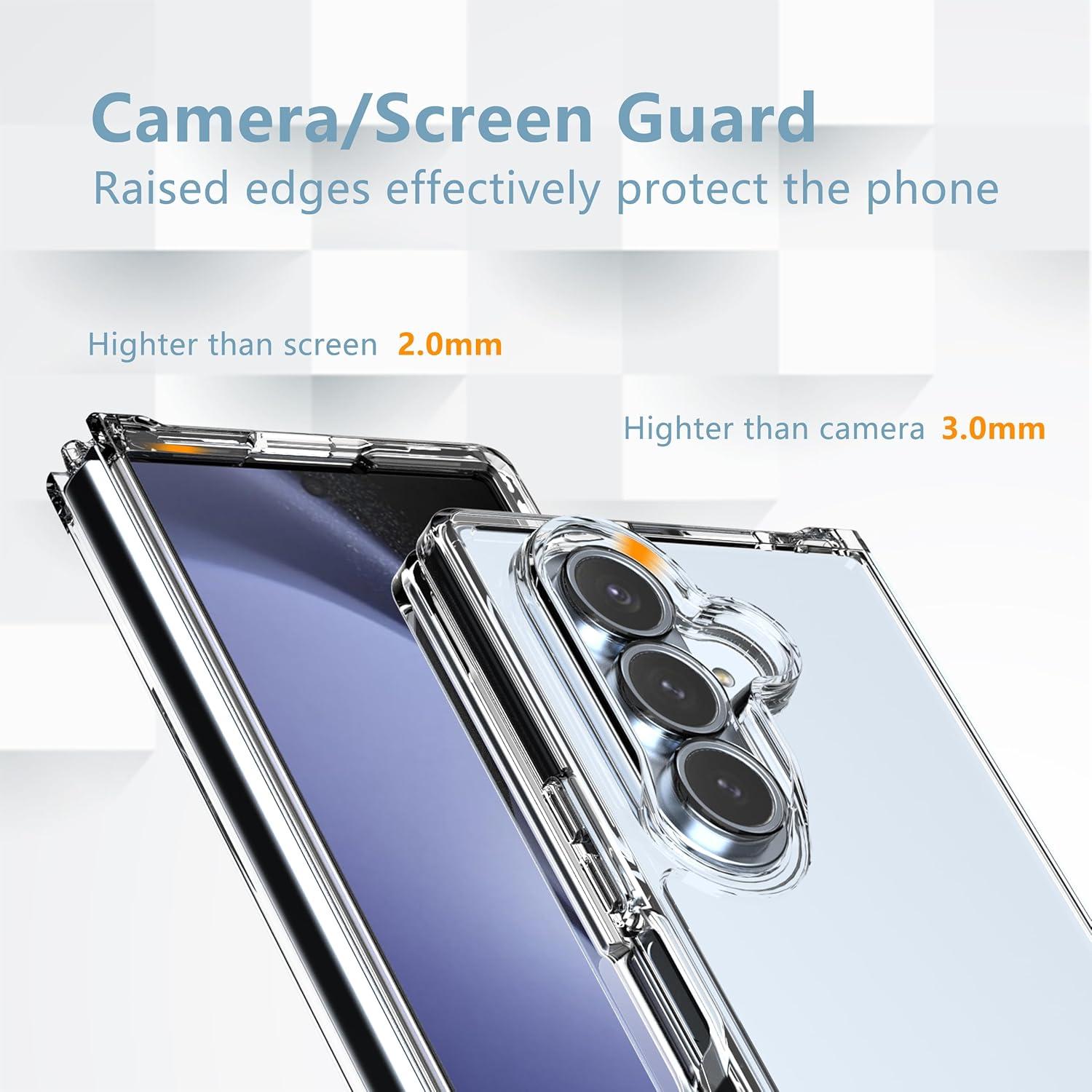 Funda Transparente Anoowkoa para Samsung Galaxy Z Fold 7