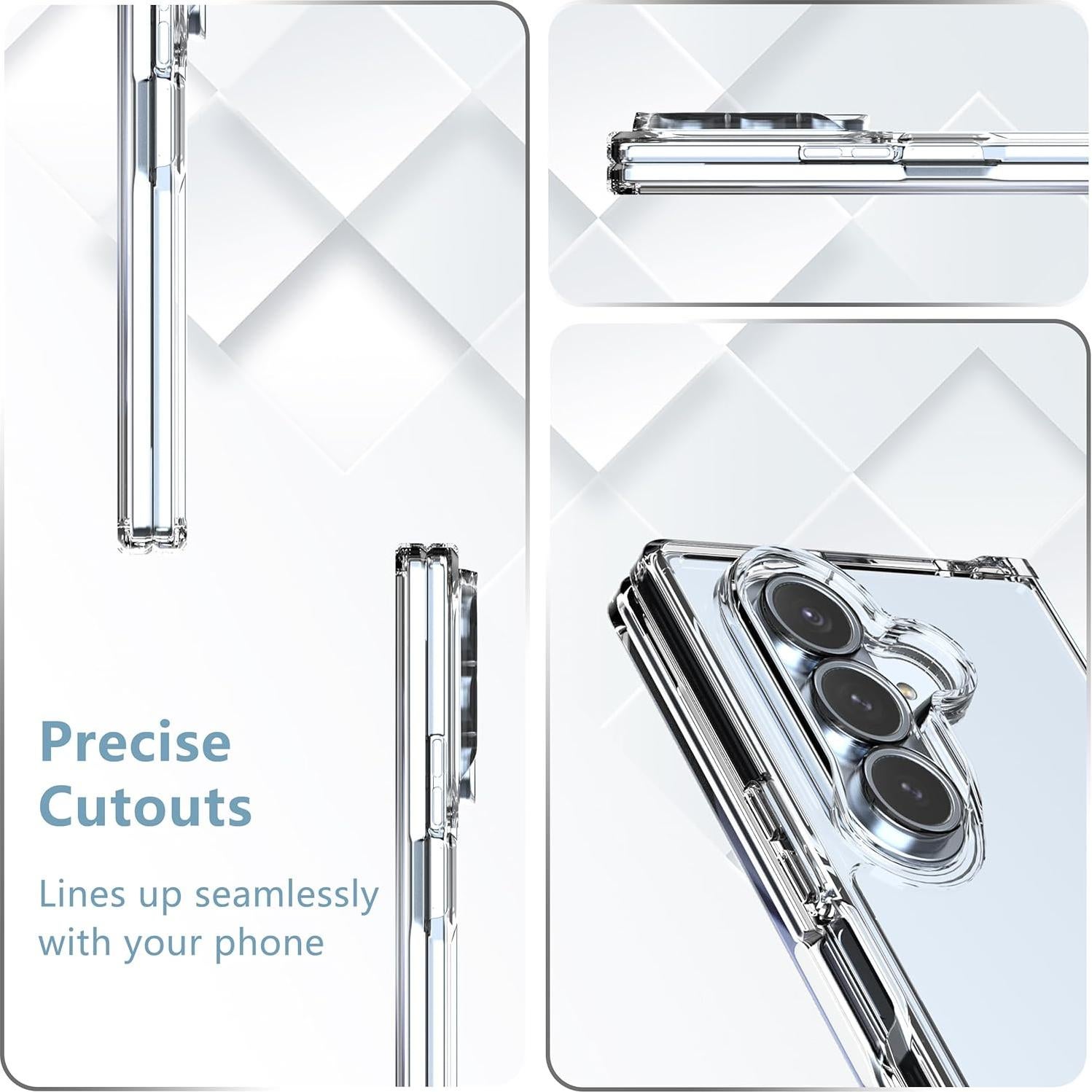 Funda Transparente Anoowkoa para Samsung Galaxy Z Fold 7