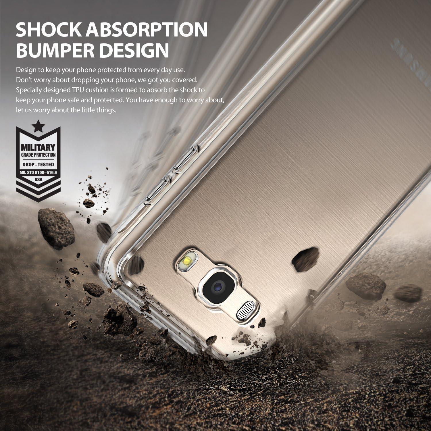 Funda Ultra-Fina TPU iCoverCase para Samsung Galaxy J7 (2016) Transparente