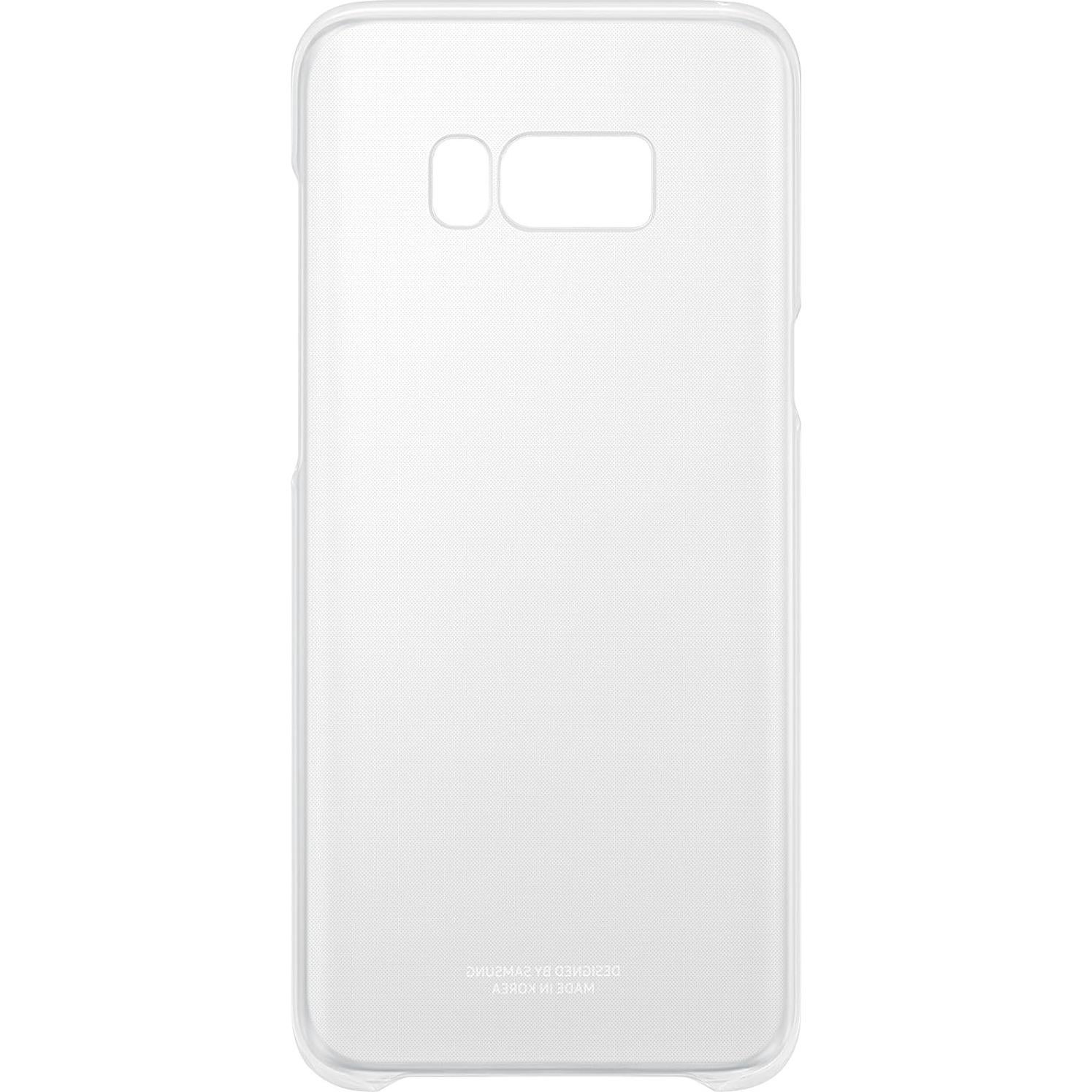 Funda Protectora Transparente Samsung Galaxy S8+ Plata