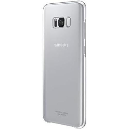 Funda Protectora Transparente Samsung Galaxy S8+ Plata