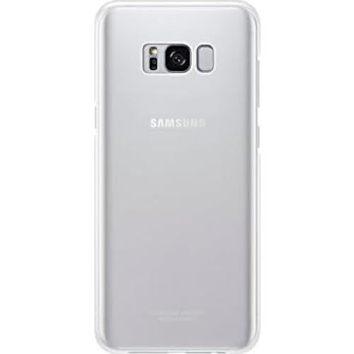 Funda Protectora Transparente Samsung Galaxy S8+ Plata