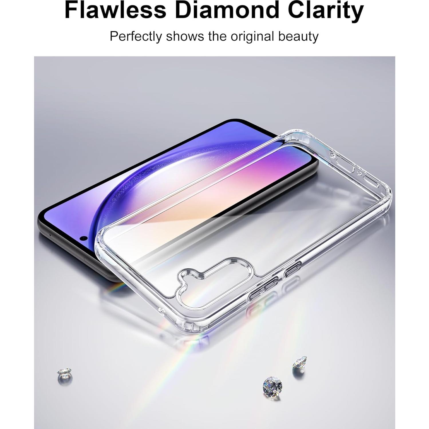 Funda Transparente HOOMIL para Samsung Galaxy A54 5G - Anti-Rasguños