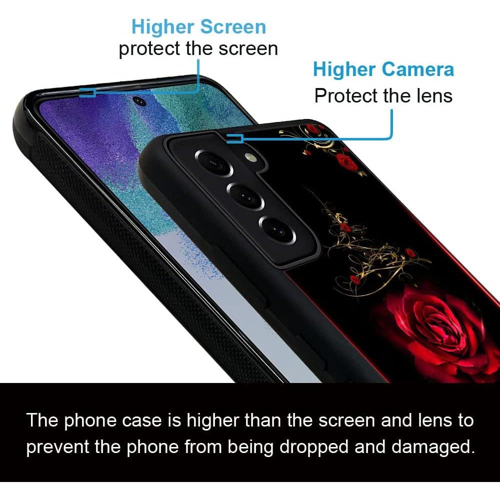 Funda Protectora Rosa Espiritual para Samsung Galaxy S21 6.2"