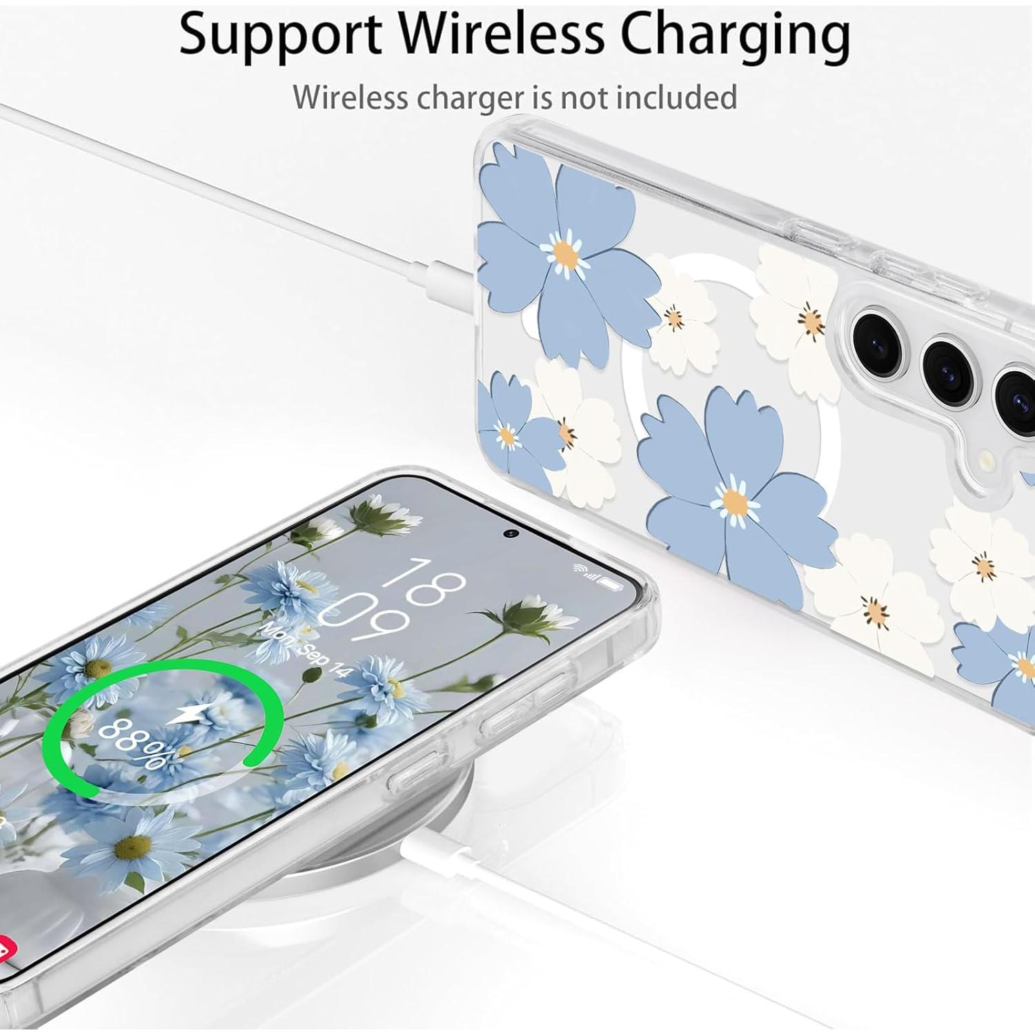 Funda Silicona Transparente KONGHUI para Samsung Galaxy S25/S24 Plus