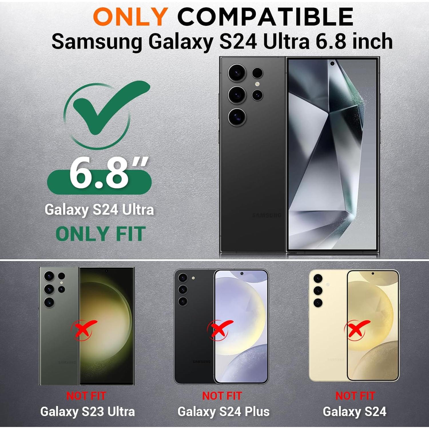 Funda Temdan para Samsung Galaxy S24 Ultra - Protección Total 360°