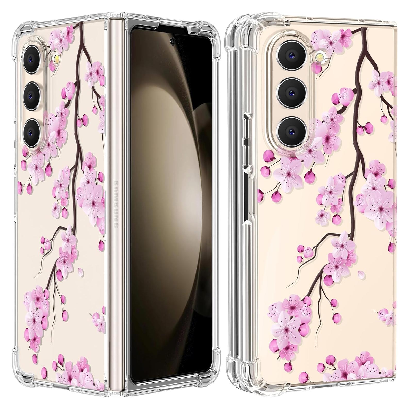 Funda Bumper TPU Samsung Galaxy Z Fold 5 Flor Bonita 7.6"