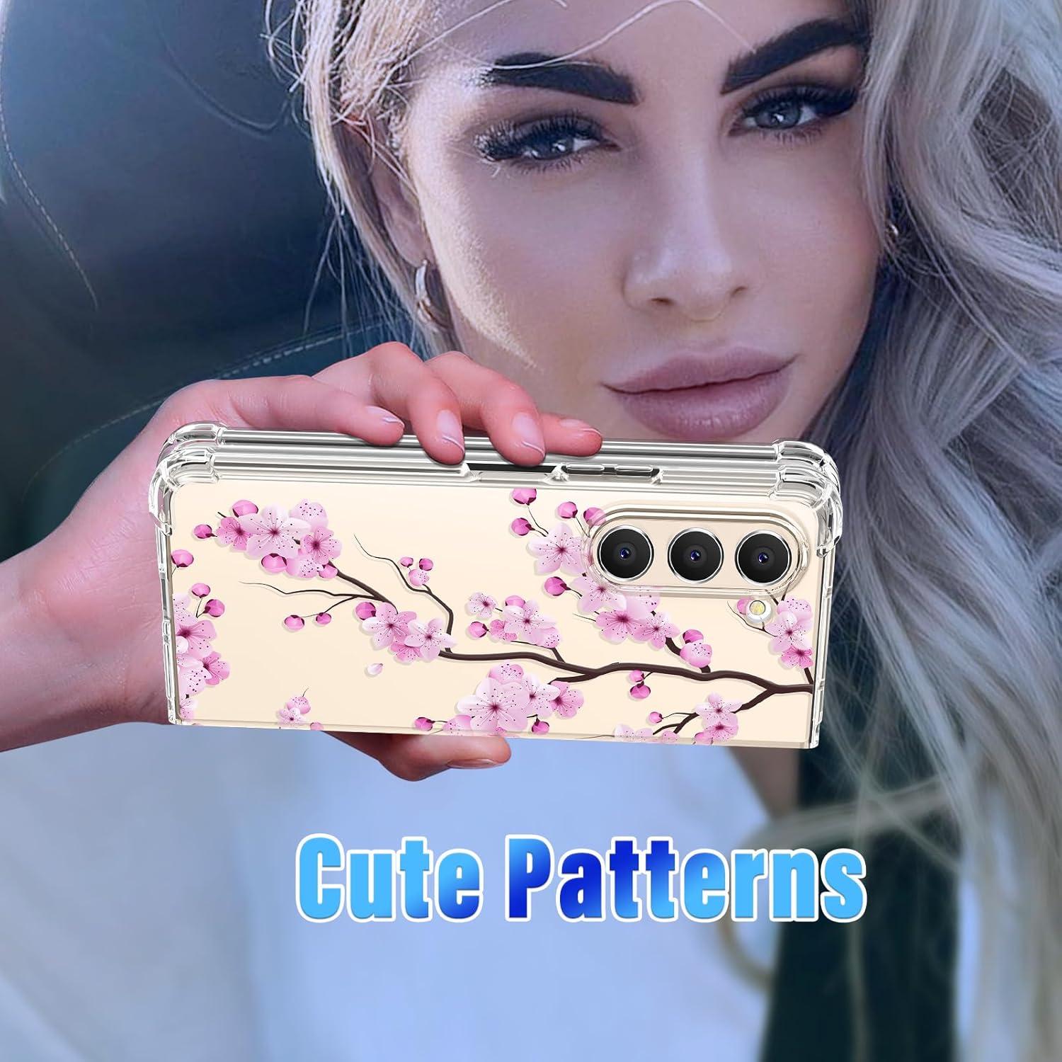 Funda Bumper TPU Samsung Galaxy Z Fold 5 Flor Bonita 7.6"