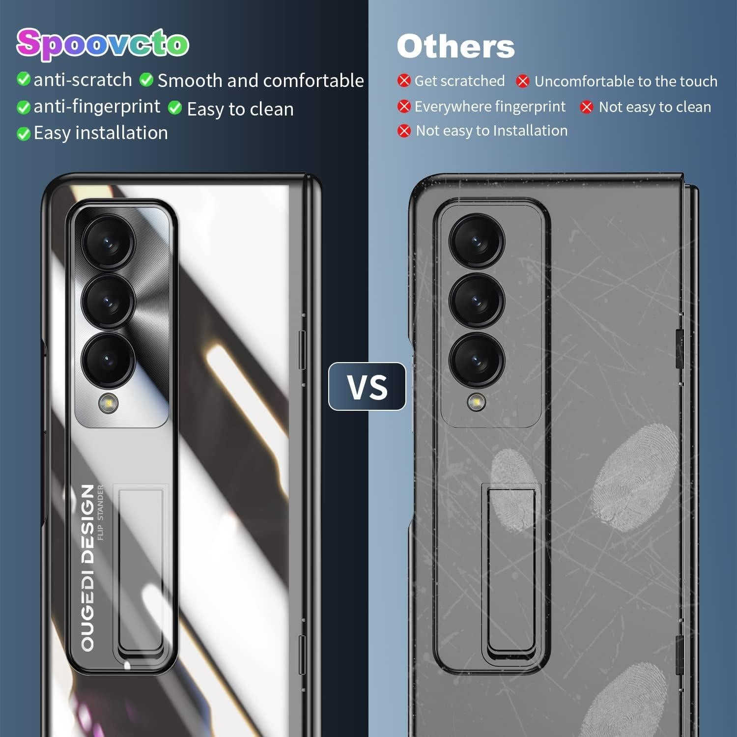 Funda Samsung Galaxy Z Fold 3 Spoovcto con Soporte Magnético