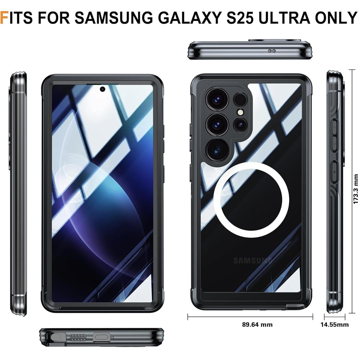 Funda Magnética de Privacidad HOYZNBI para Samsung Galaxy S24 Ultra