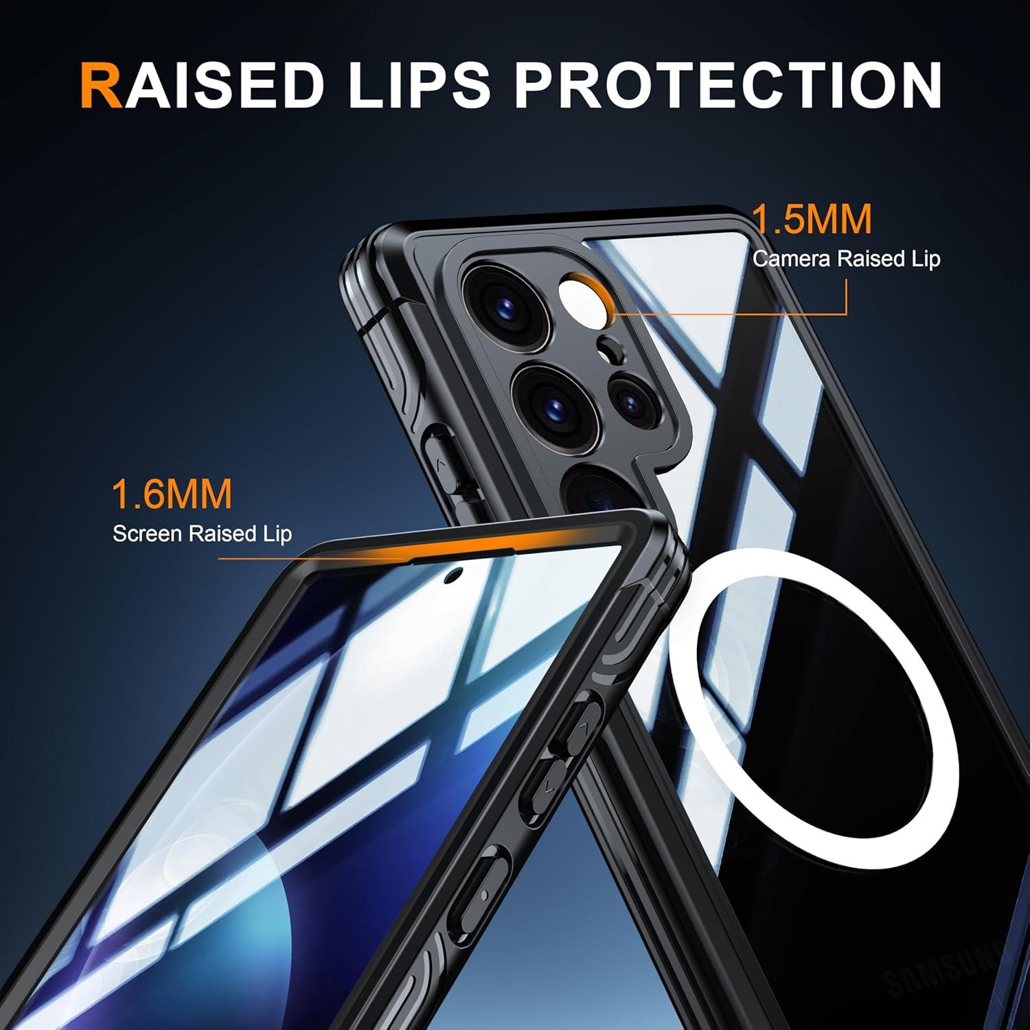 Funda Magnética de Privacidad HOYZNBI para Samsung Galaxy S24 Ultra