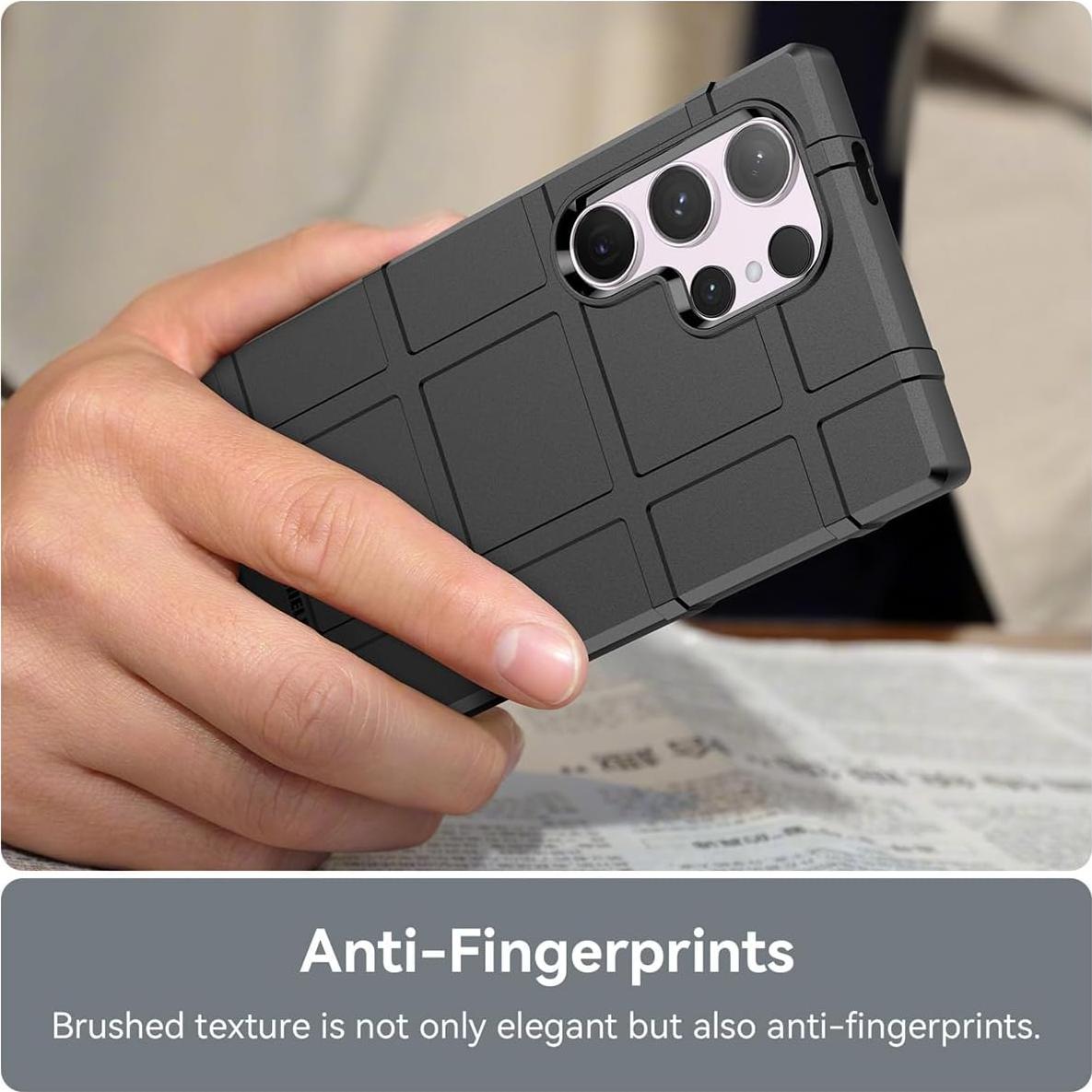 Funda Resistente para Samsung Galaxy S24 Ultra - Negro