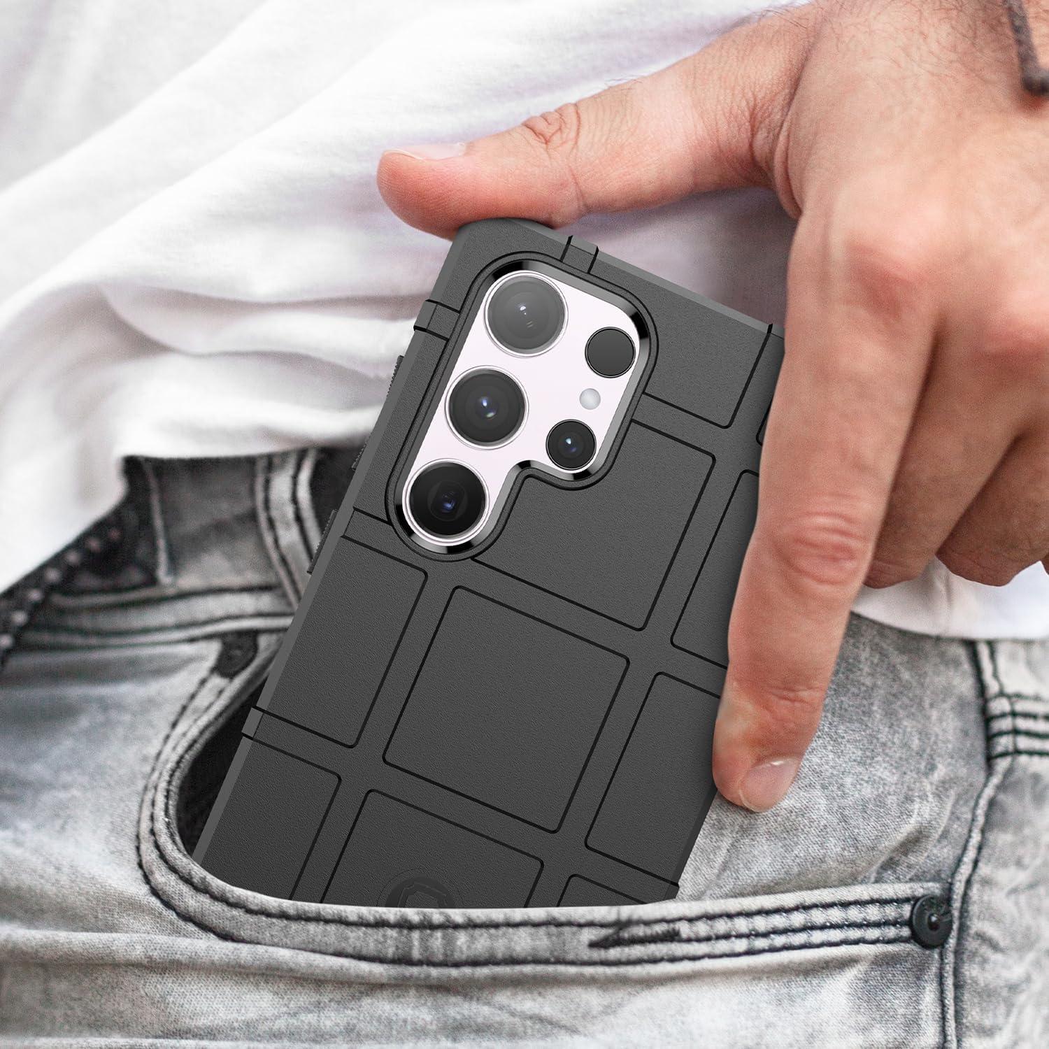 Funda Resistente para Samsung Galaxy S24 Ultra - Negro