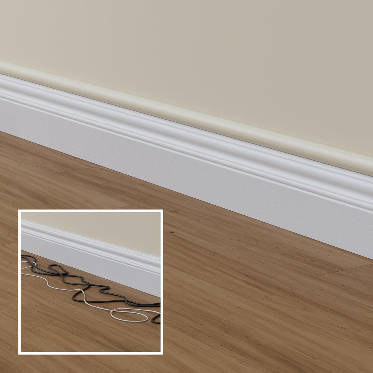 D-Line Kit Ocultador de Cables Beige 10x 39.88cm Accesorios