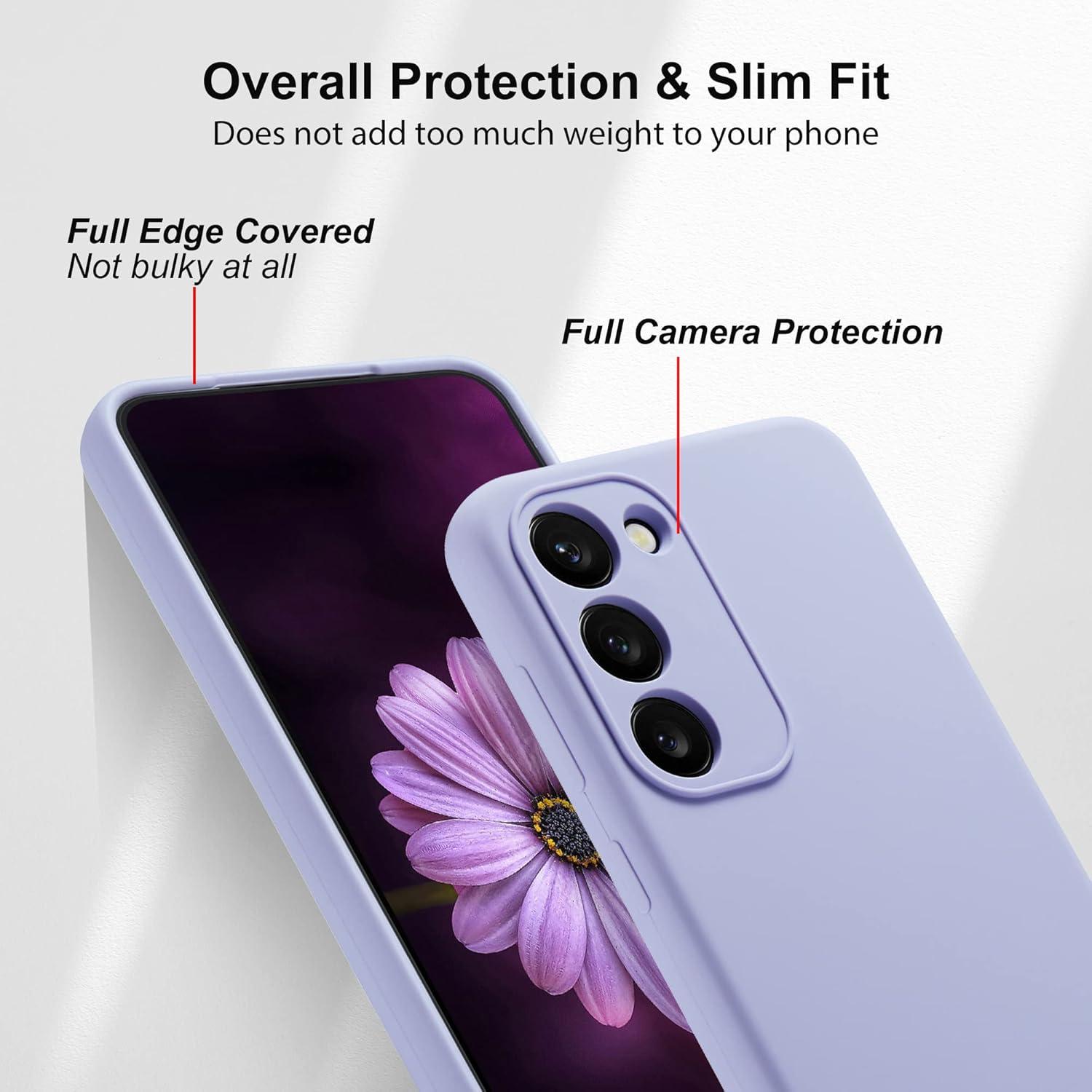Funda de Silicona Líquida Varikke para Samsung Galaxy S23 6.1" Púrpura