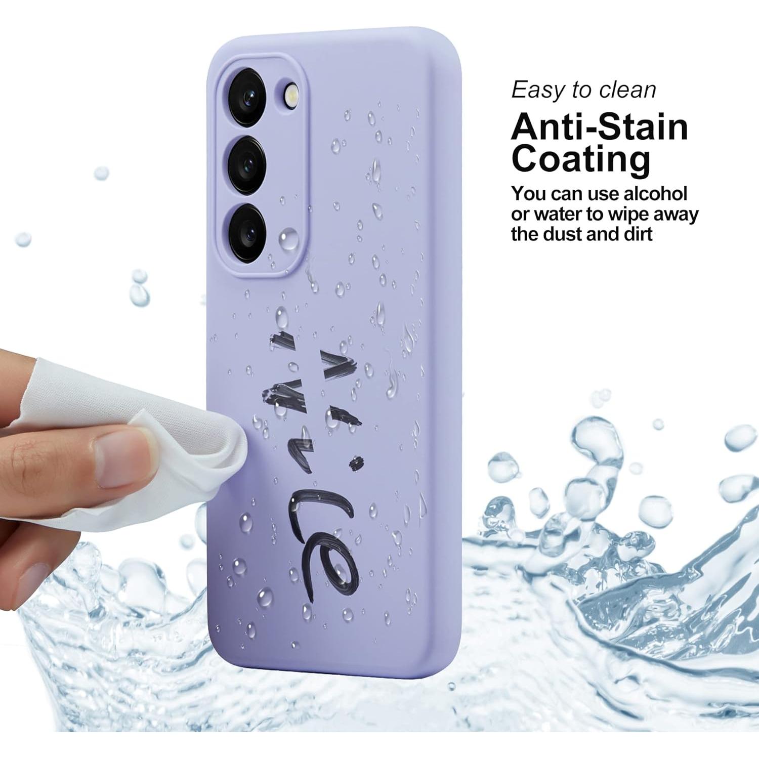 Funda de Silicona Líquida Varikke para Samsung Galaxy S23 6.1" Púrpura