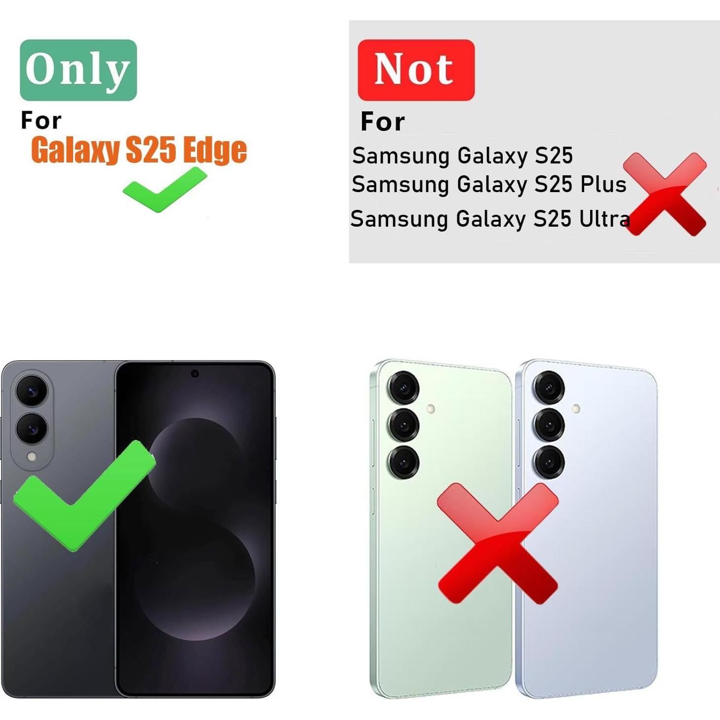 Funda Transparente Mate Ftonglogy para Samsung Galaxy S25 Edge - Diseño Floral Orejas de Gato