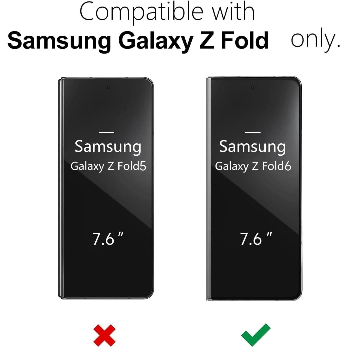 Funda de Silicona Líquida oakxco para Samsung Galaxy Z Fold 6 - Amarillo Neón