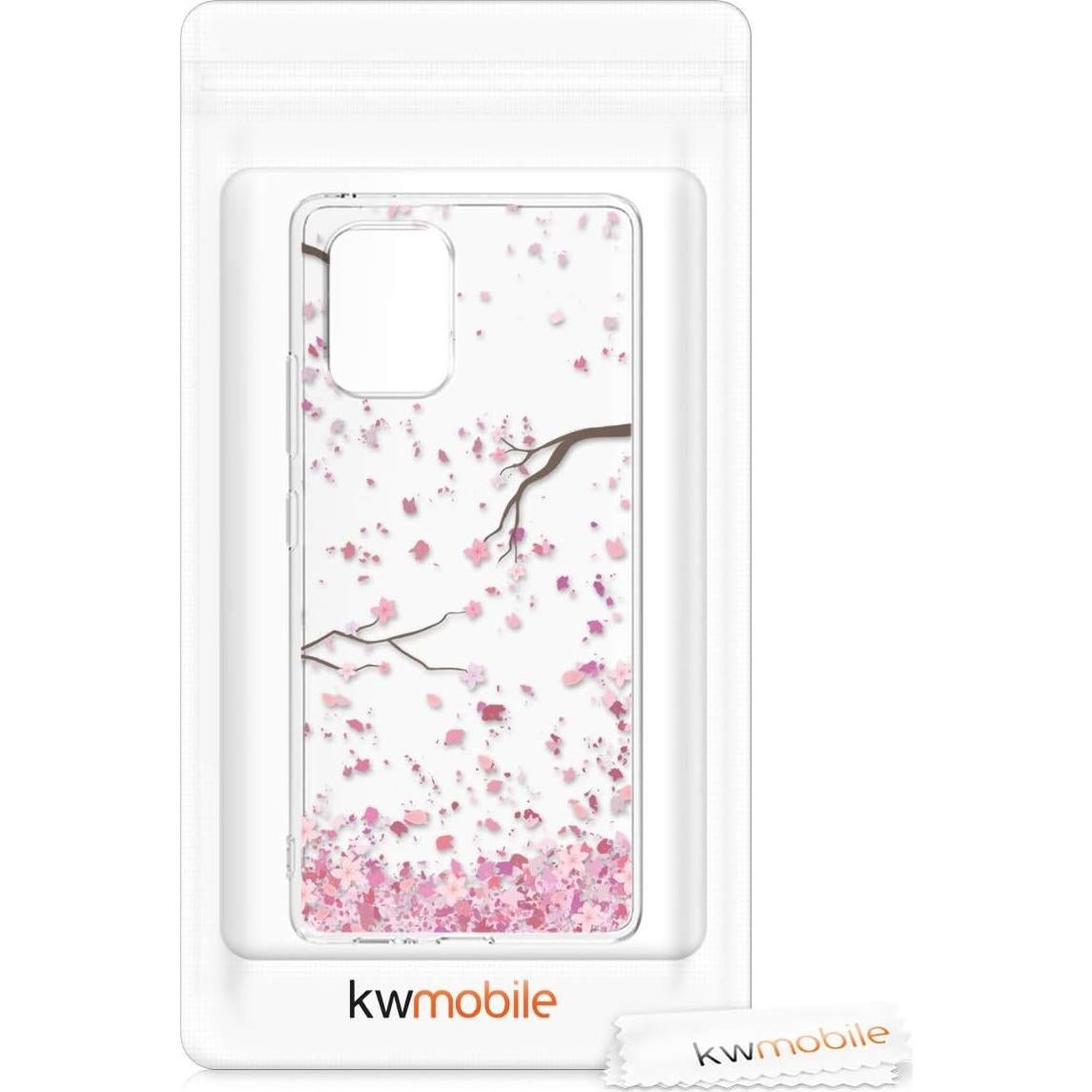 Funda Transparente KW-Mobile para Samsung Galaxy S10 Lite - TPU Flores de Cerezo