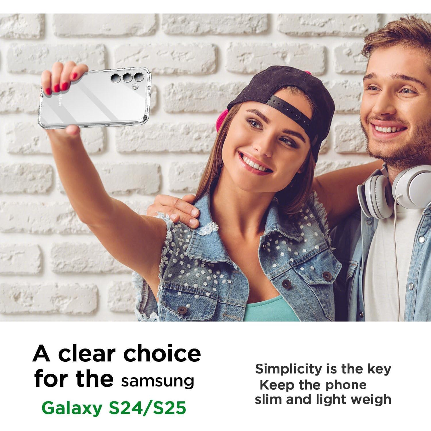 Funda AICase Transparente para Samsung Galaxy S24/S25 6.1"