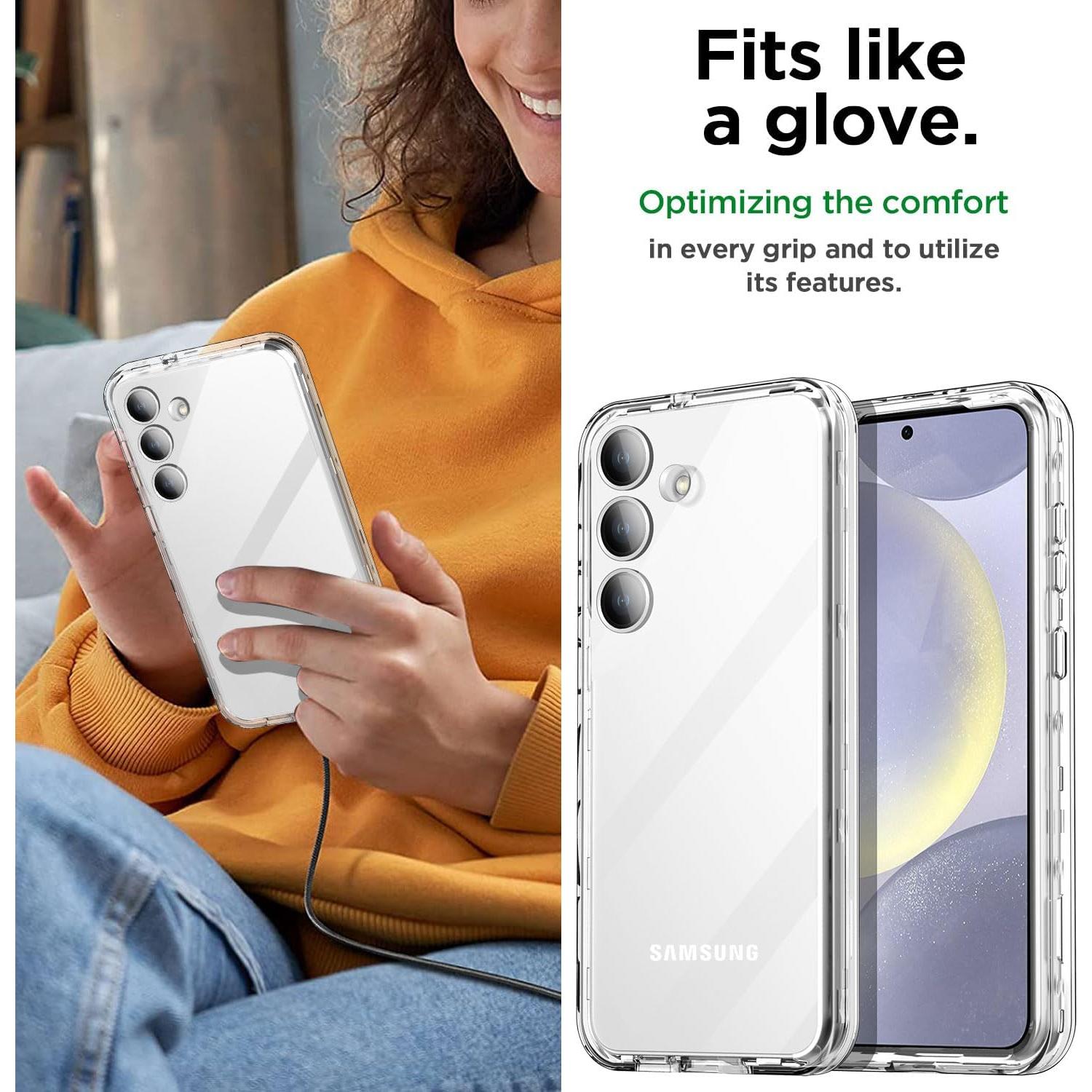 Funda AICase Transparente para Samsung Galaxy S24/S25 6.1"