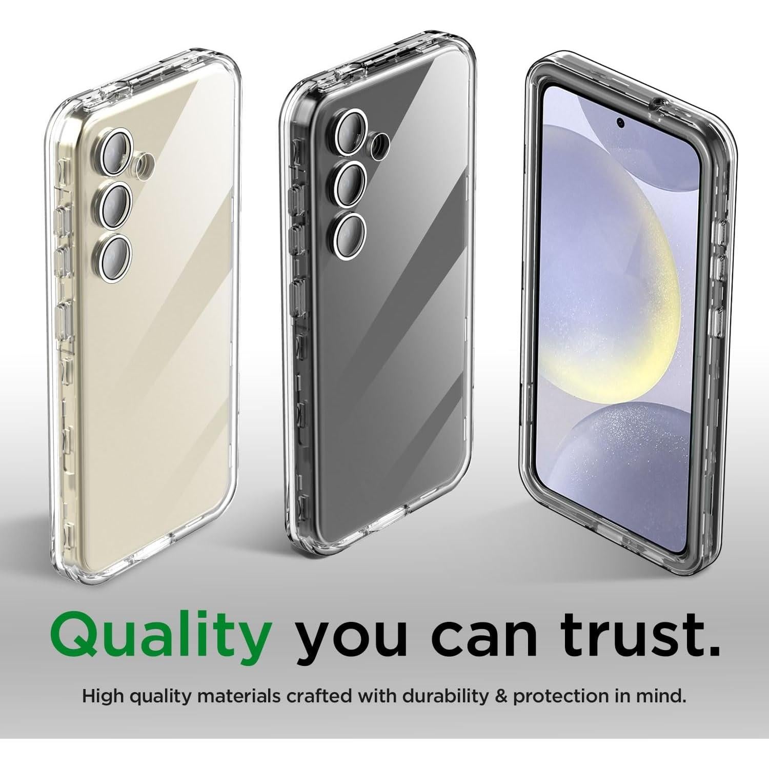 Funda AICase Transparente para Samsung Galaxy S24/S25 6.1"