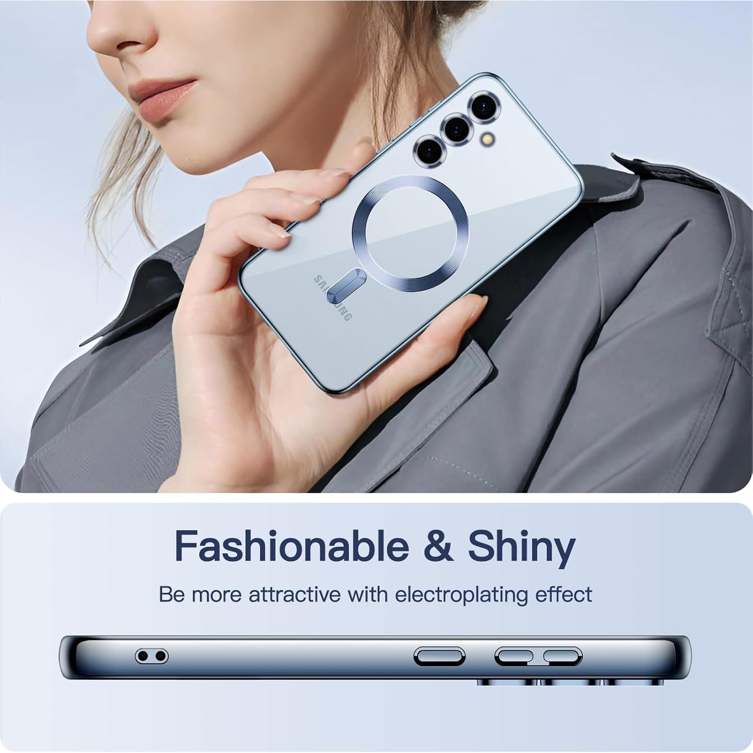 Funda Transparente JETech para Samsung Galaxy S24 FE - TPU Antigolpes