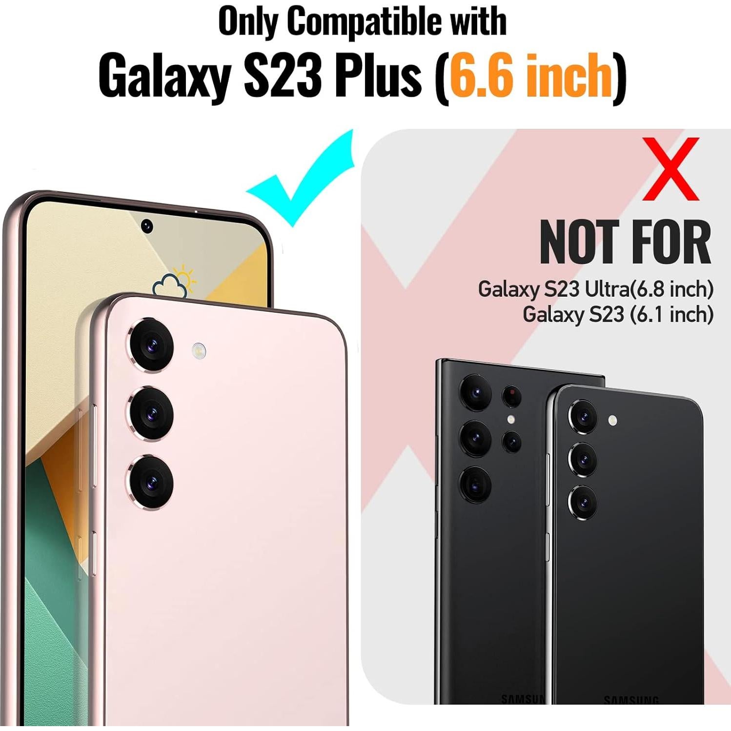 Funda Transparente Oterkin para Samsung Galaxy S23 Plus - Marino