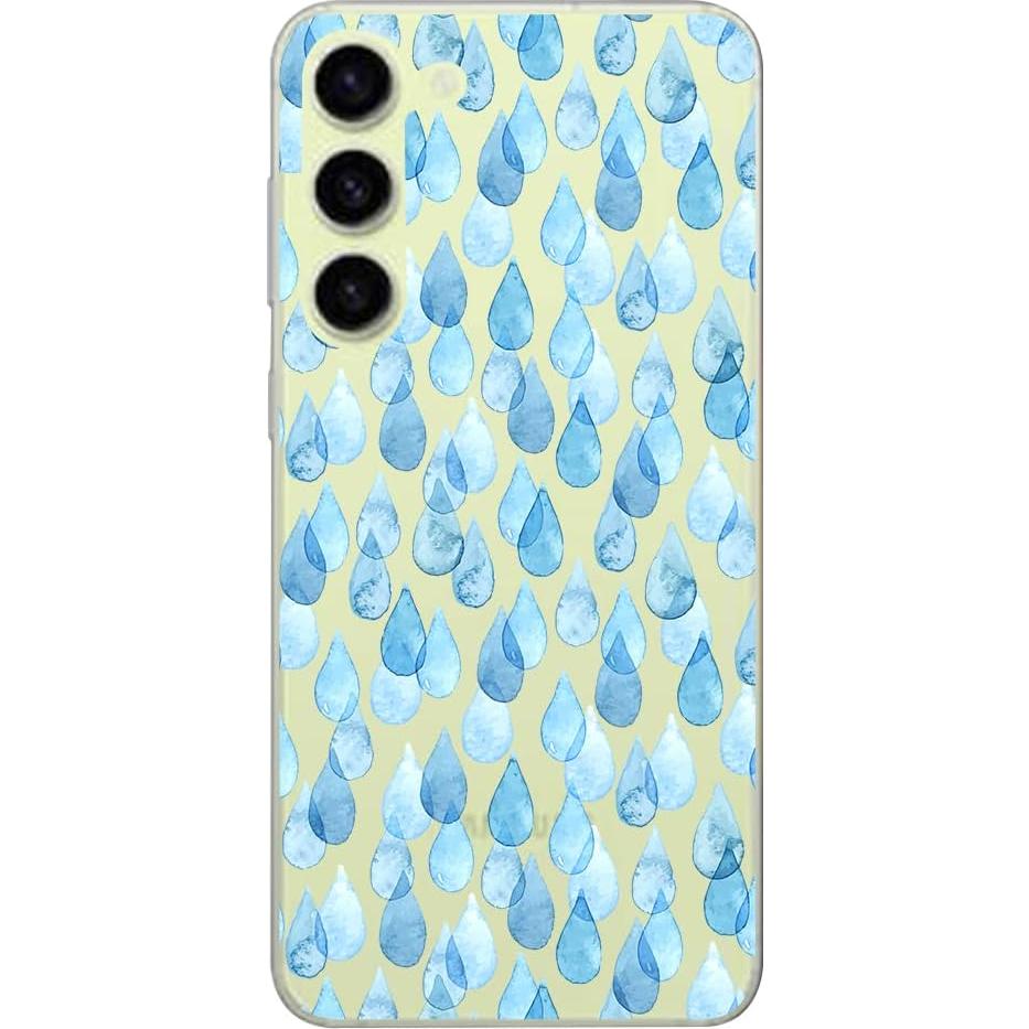 Funda Blingy's para Samsung Galaxy S23 6.1" TPU Transparente Gotas de Lluvia