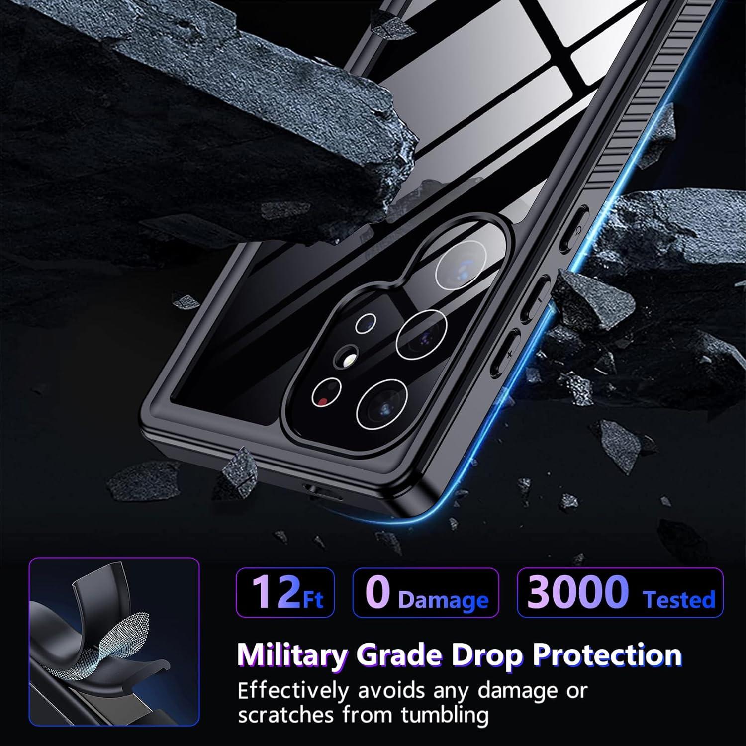 Funda Impermeable Grado Militar para Samsung Galaxy S24 Ultra