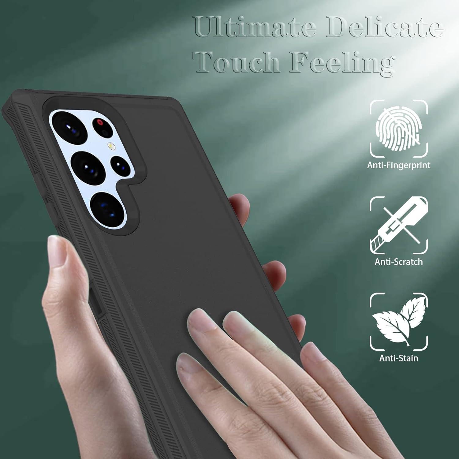 Funda ONOLA para Samsung Galaxy S22 Ultra 6.8 con protector HD