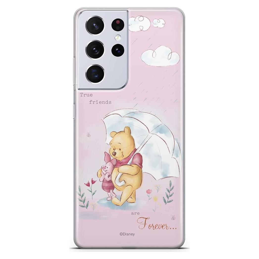 Funda TPU ERT GROUP para Samsung S21 Ultra Disney Winnie Pooh