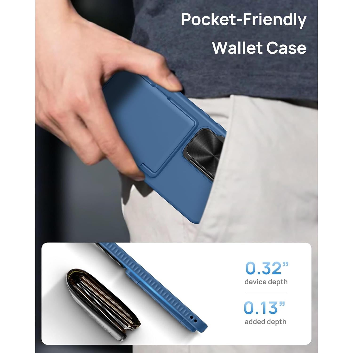 Funda protectora SIXBOX para Samsung Galaxy S24 FE azul