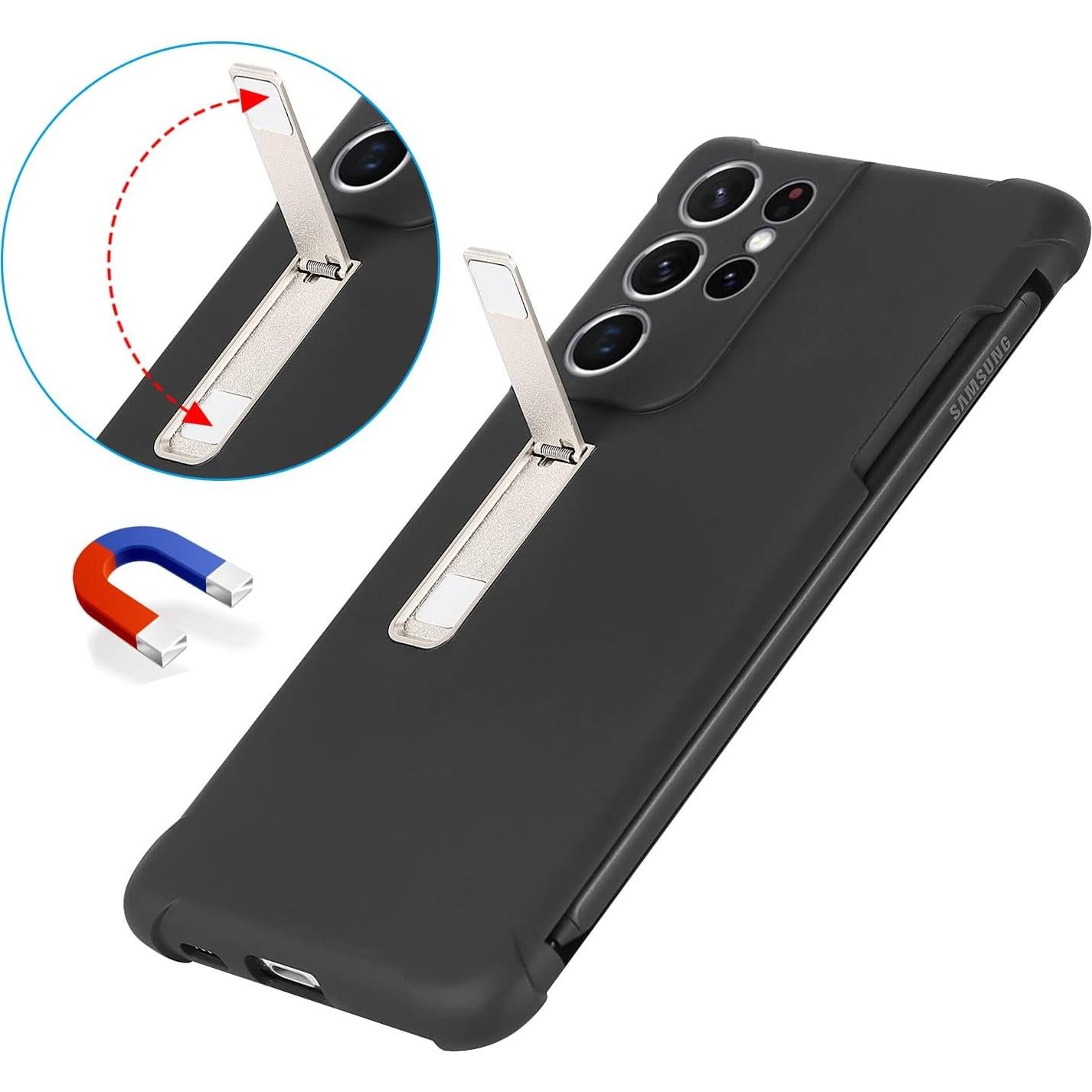 Funda iCoverCase para Samsung Galaxy S21 Ultra con Soporte S Pen