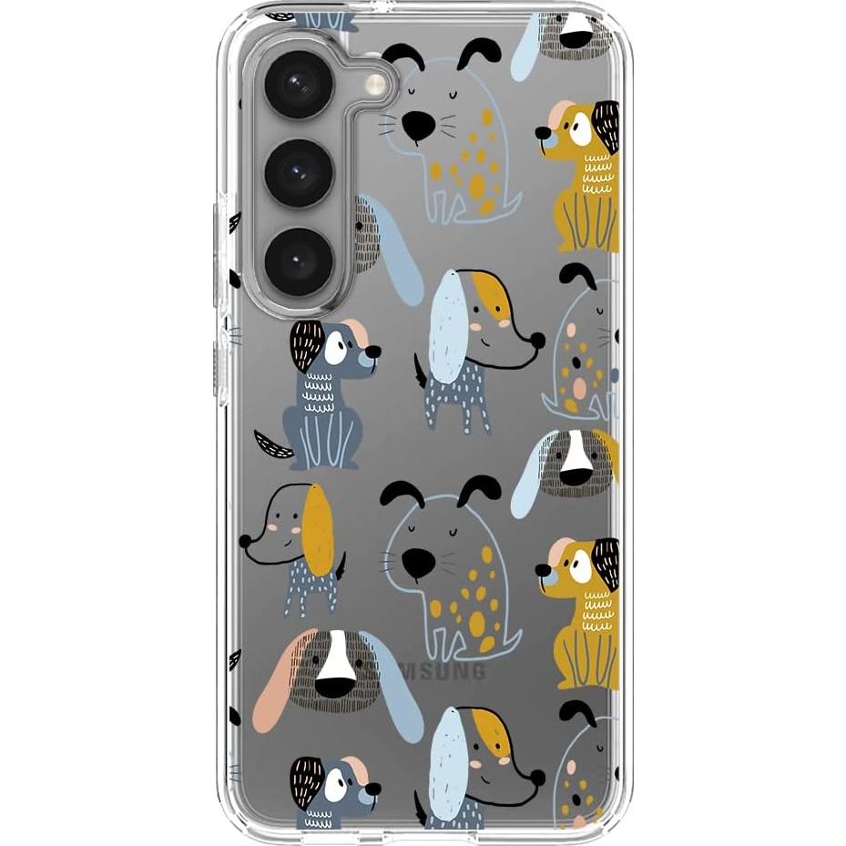 Funda TPU Blingy's para Samsung Galaxy S23 6.1" Perros Caricatura