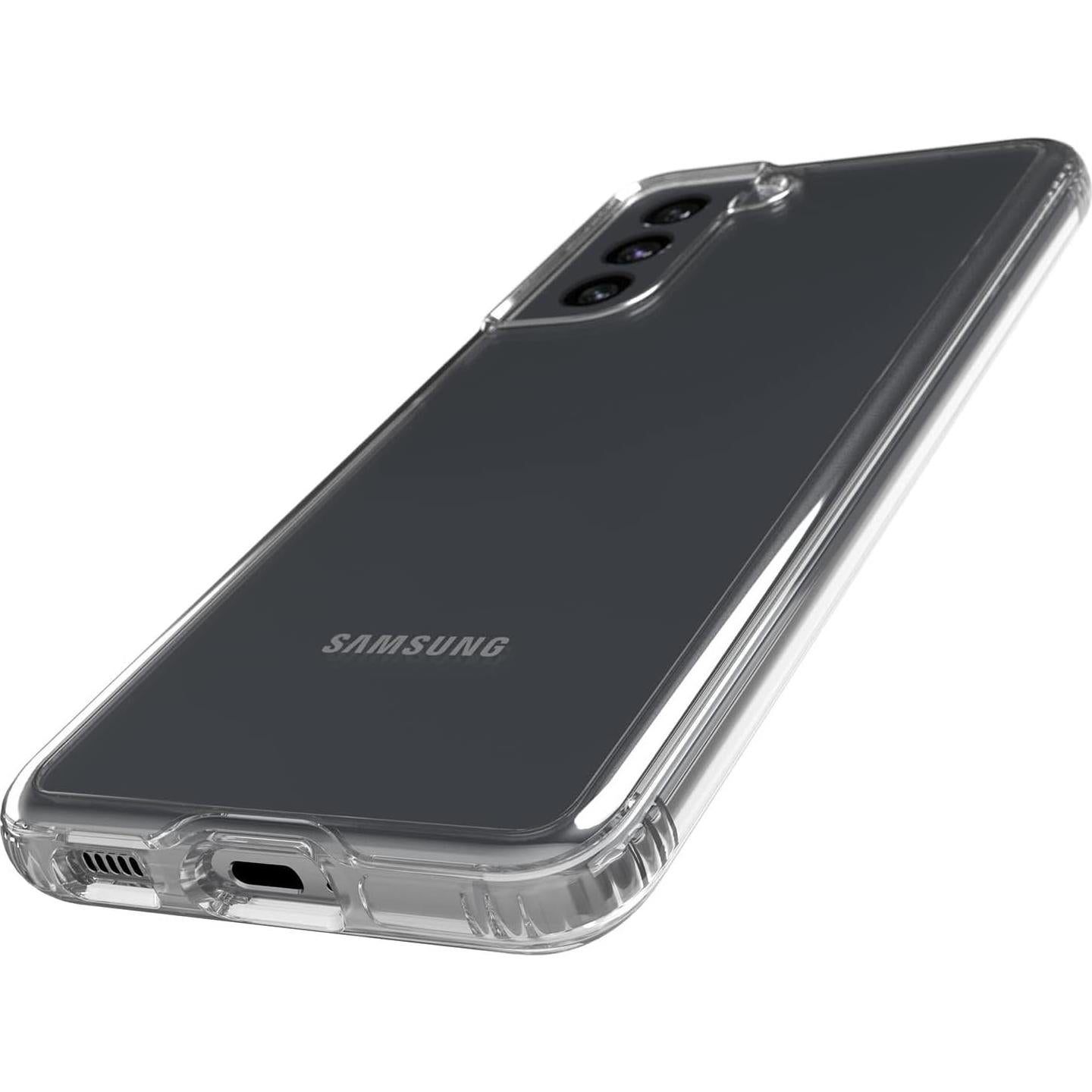 Funda tech21 EvoClear para Samsung S21 5G - Transparente