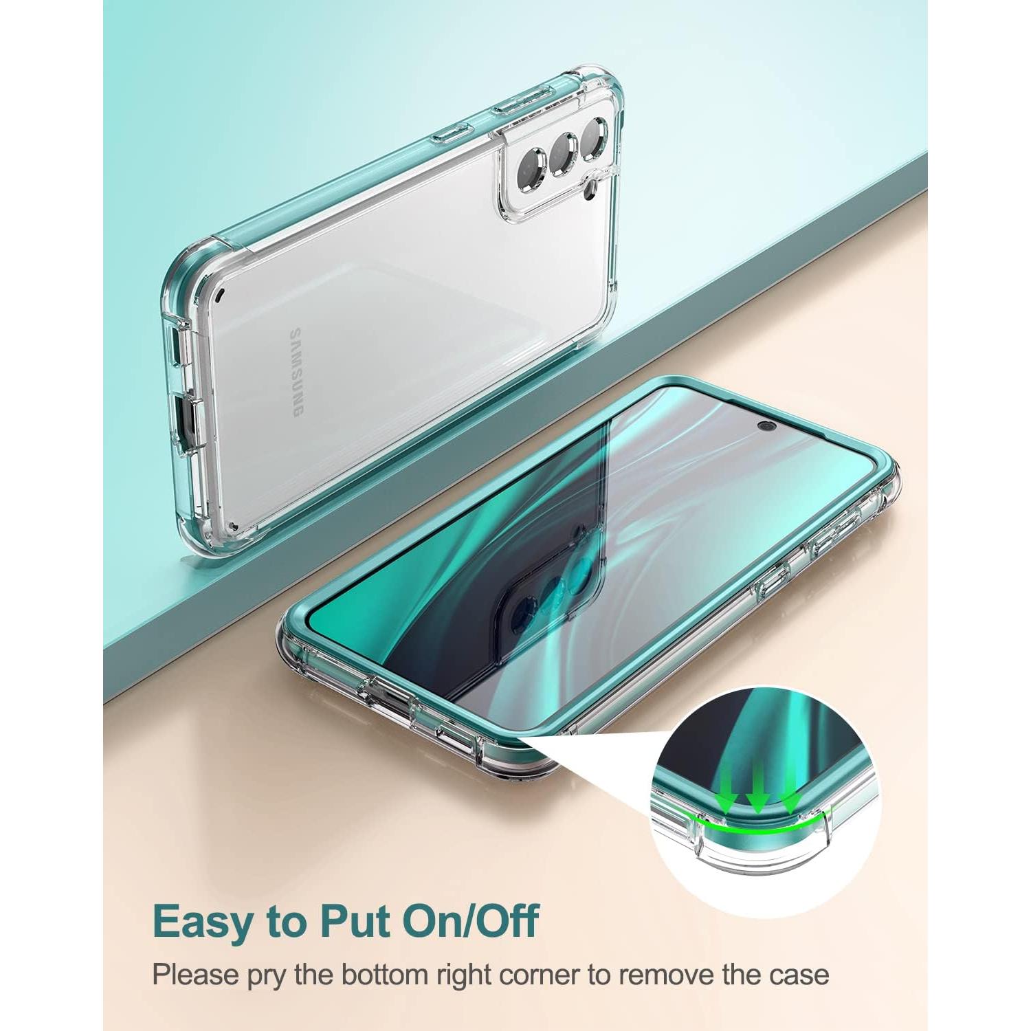 Funda Transparente SURITCH para Samsung Galaxy S21 Plus 6.7"