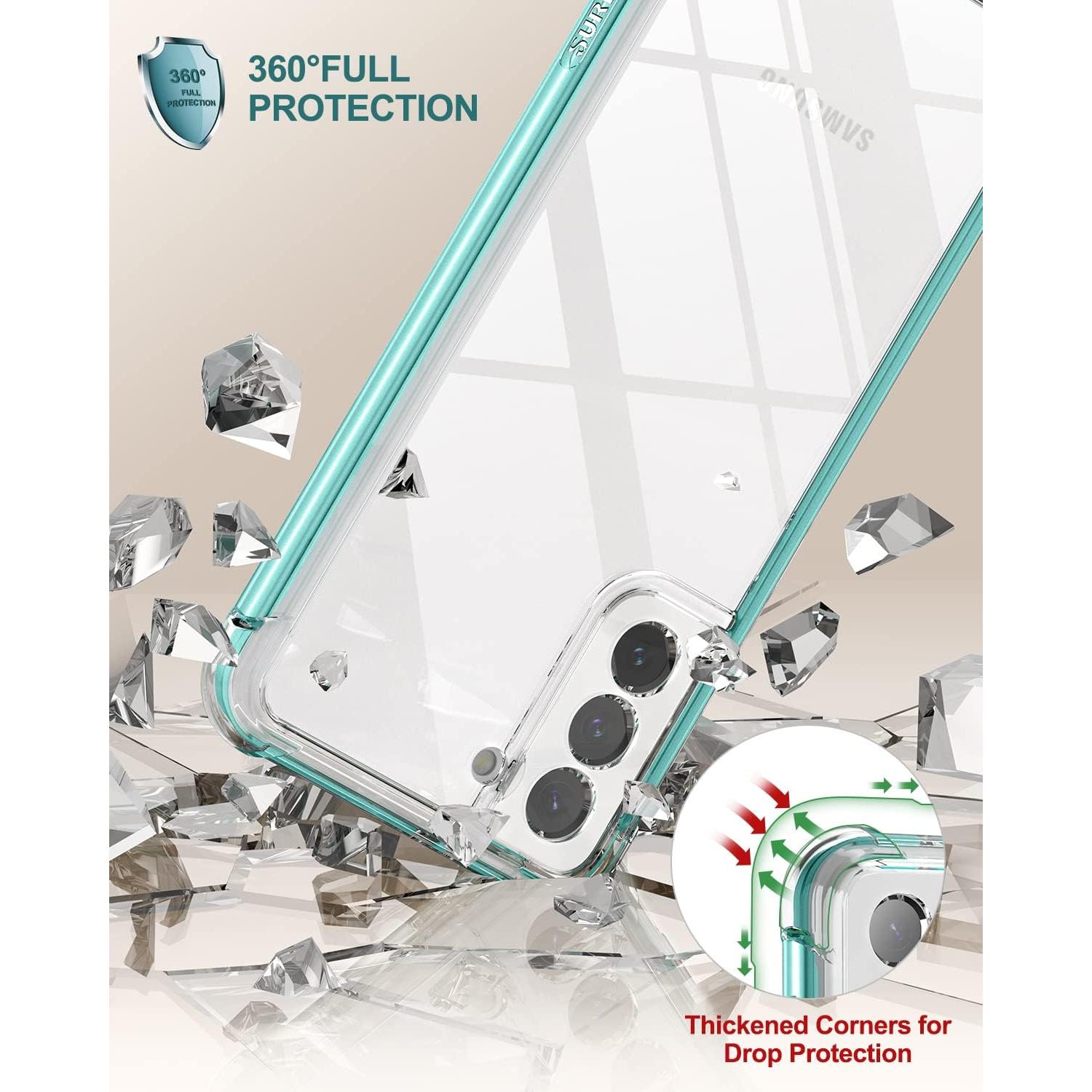 Funda Transparente SURITCH para Samsung Galaxy S21 Plus 6.7"