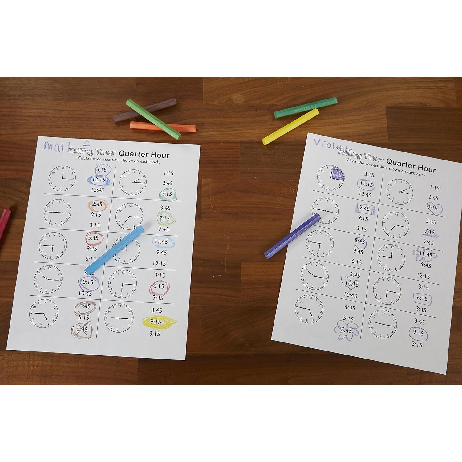 Lápices de Color Crayola 120 Ct Asortidos para Aula