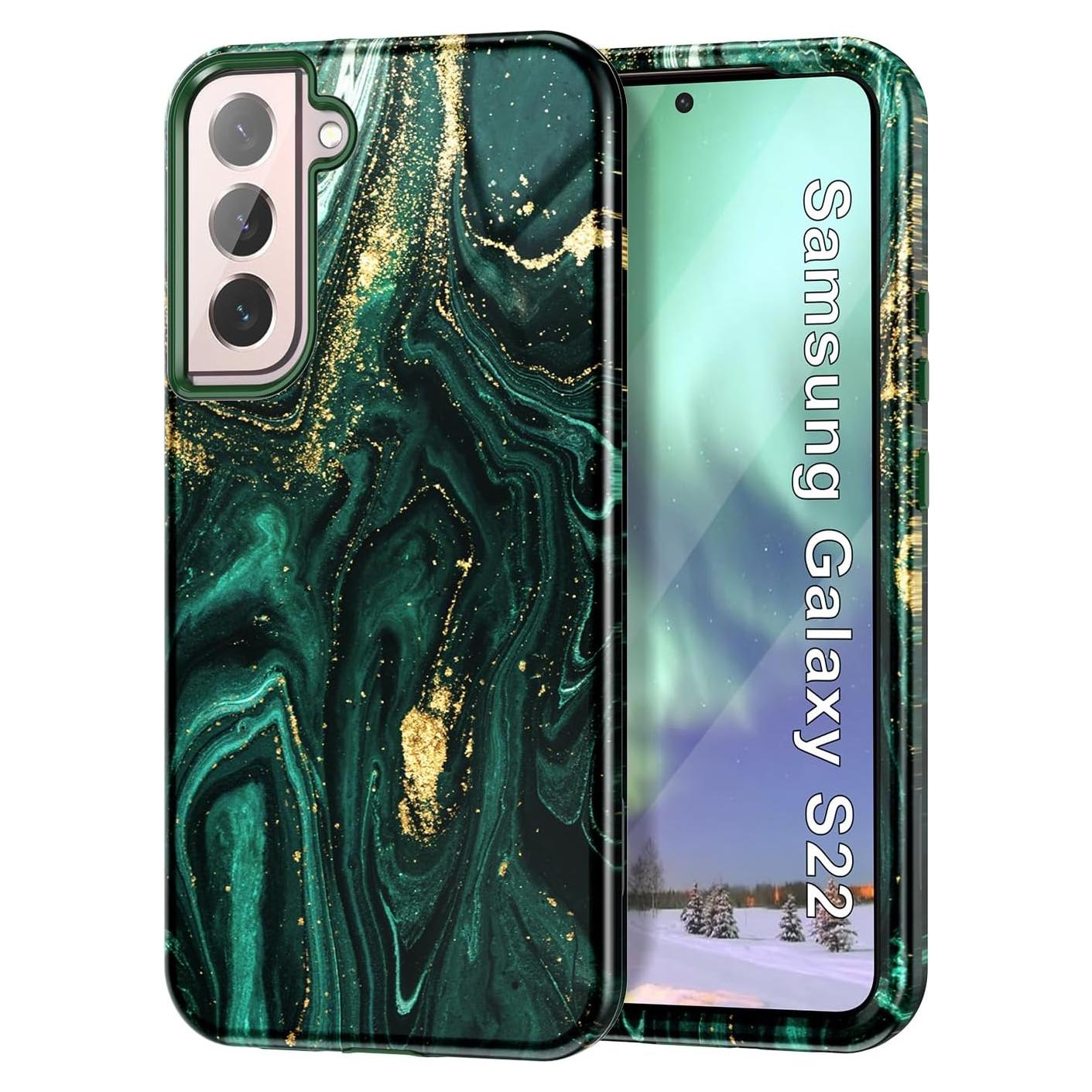 Funda Btscase para Samsung Galaxy S22 5G 6.1" Patrón Mármol