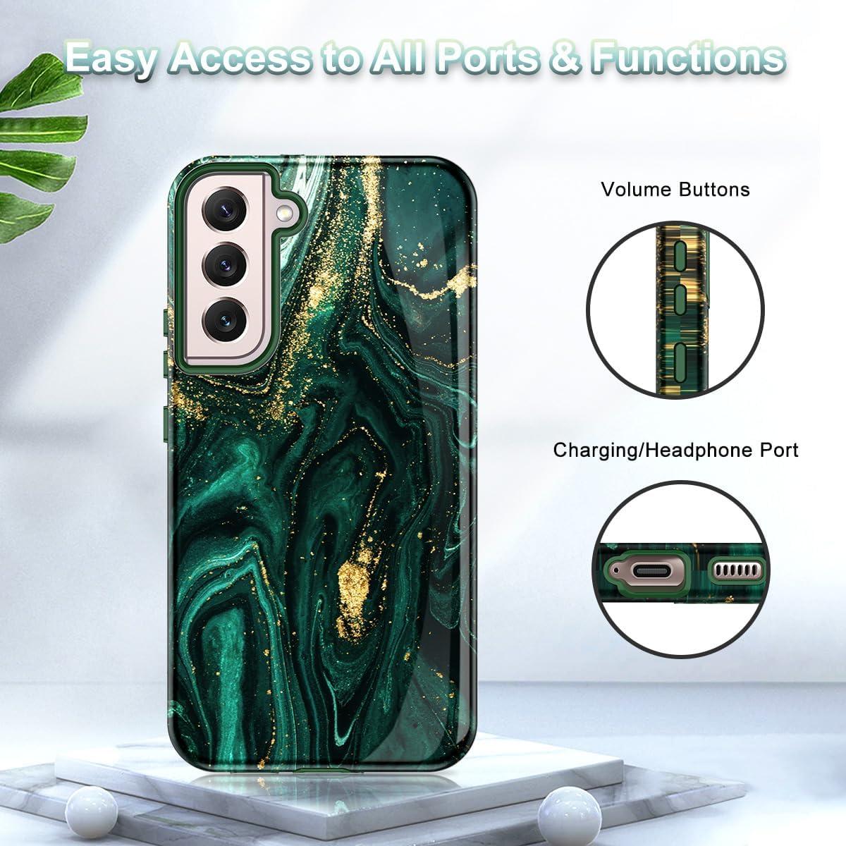 Funda Btscase para Samsung Galaxy S22 5G 6.1" Patrón Mármol