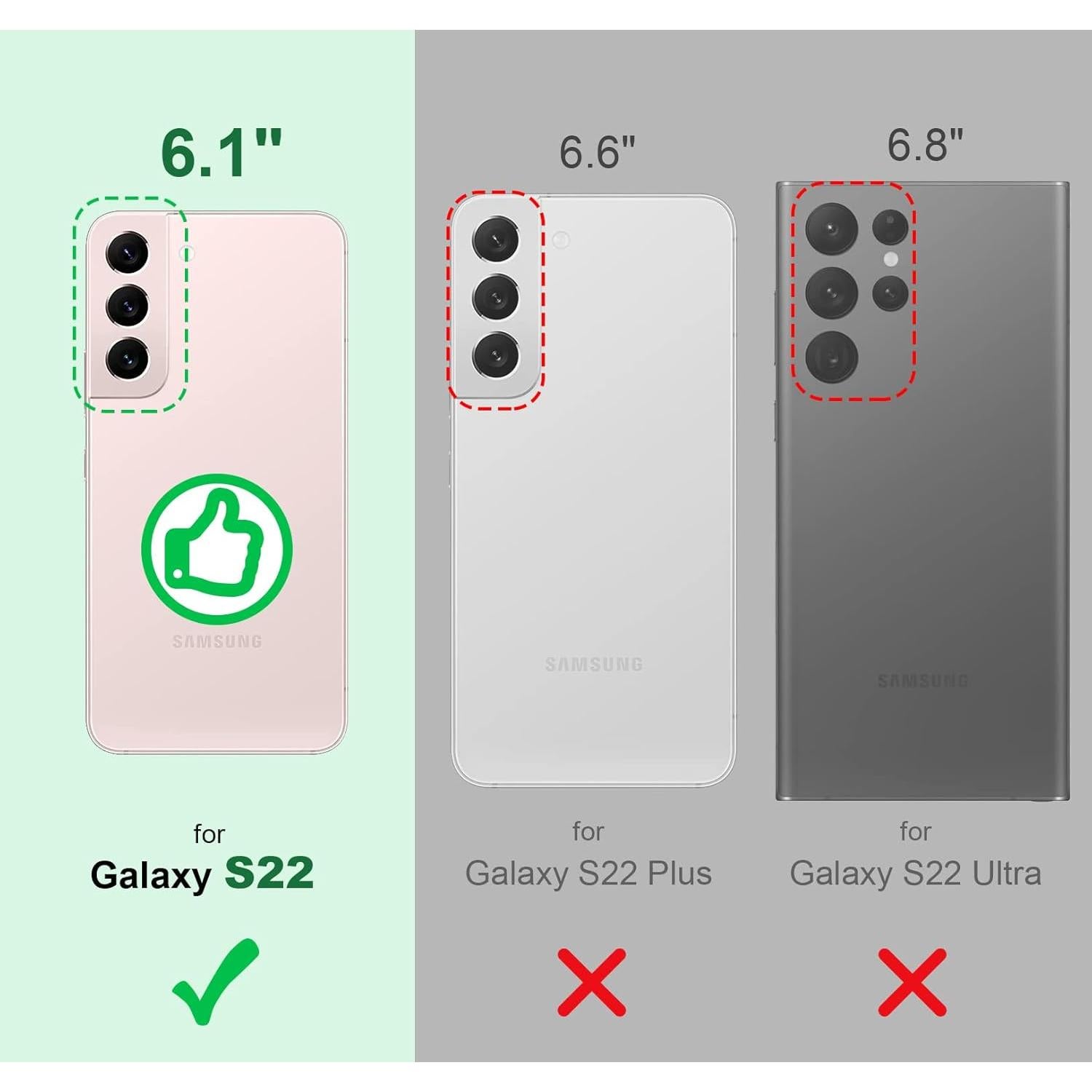 Funda Silverback para Samsung Galaxy S22 - Brillo Holográfico