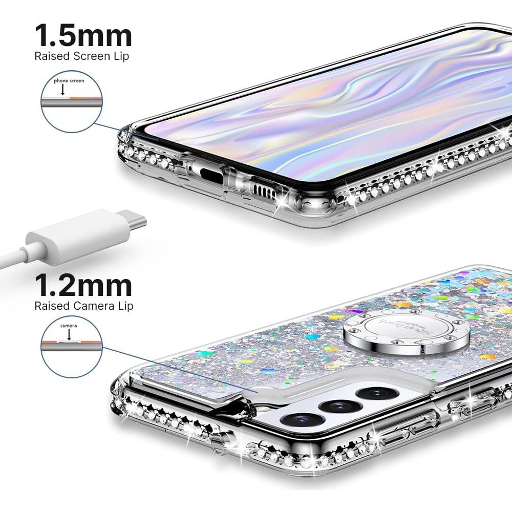 Funda Silverback para Samsung Galaxy S22 - Brillo Holográfico