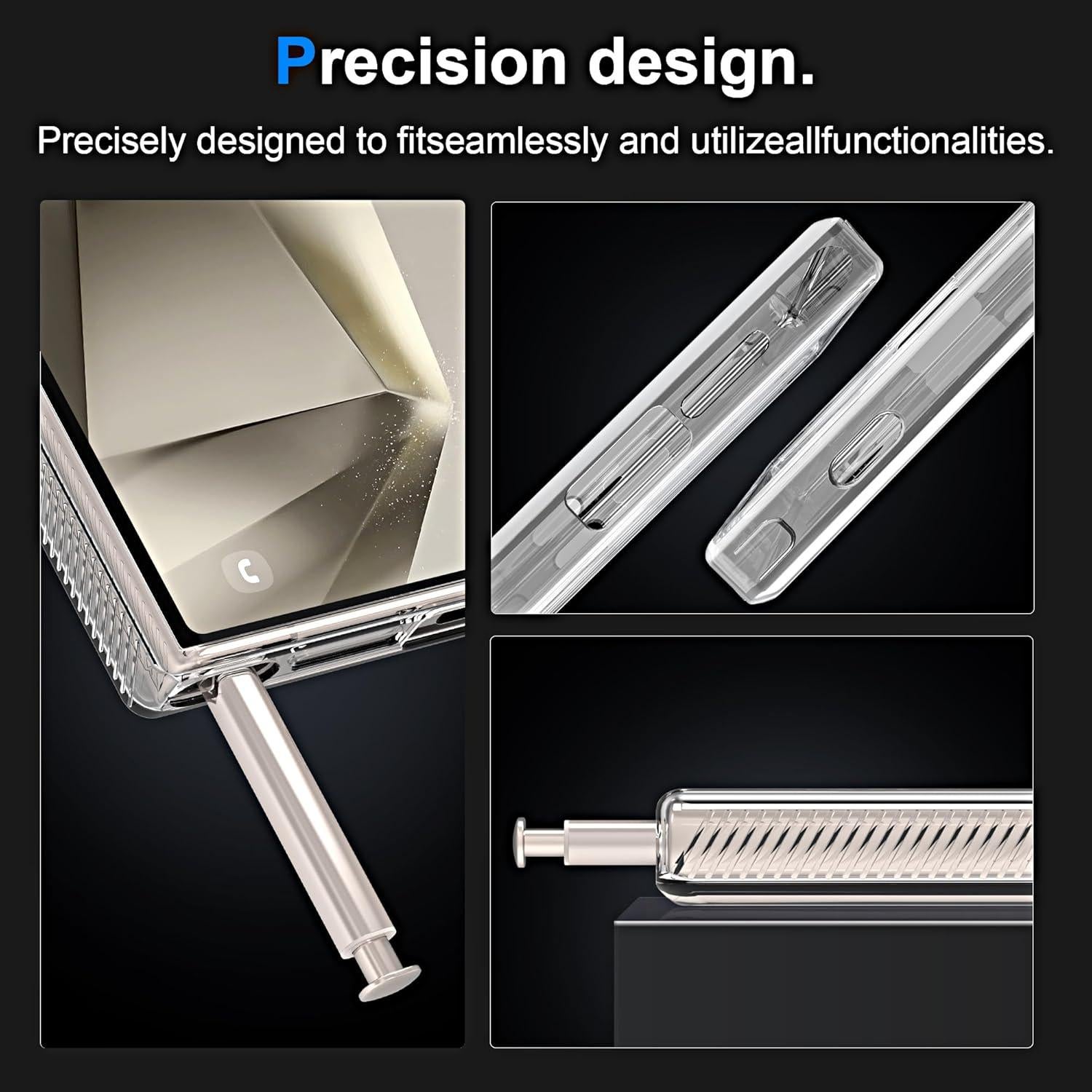 Funda NUVAVO para Galaxy S24 Ultra Transparente Magsafe