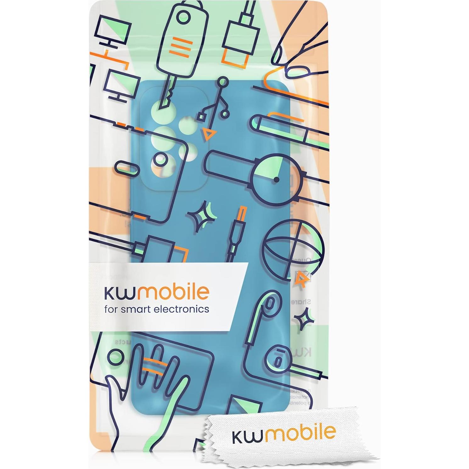Funda de Silicona TPU KW-Commerce para Samsung Galaxy A53 5G - Azul Caribe