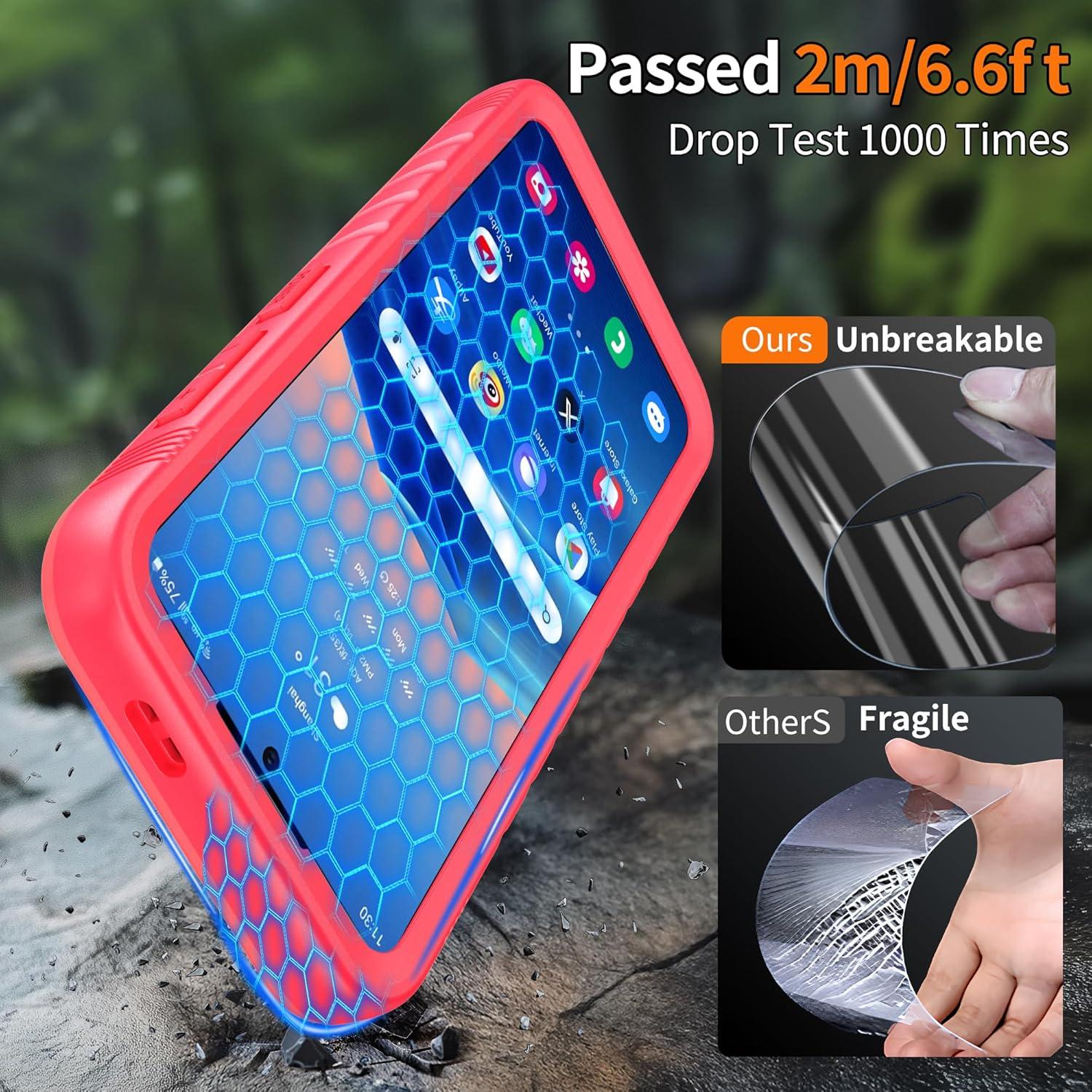 Funda Impermeable Cozycase para Samsung Galaxy S25 Rosa - IP68