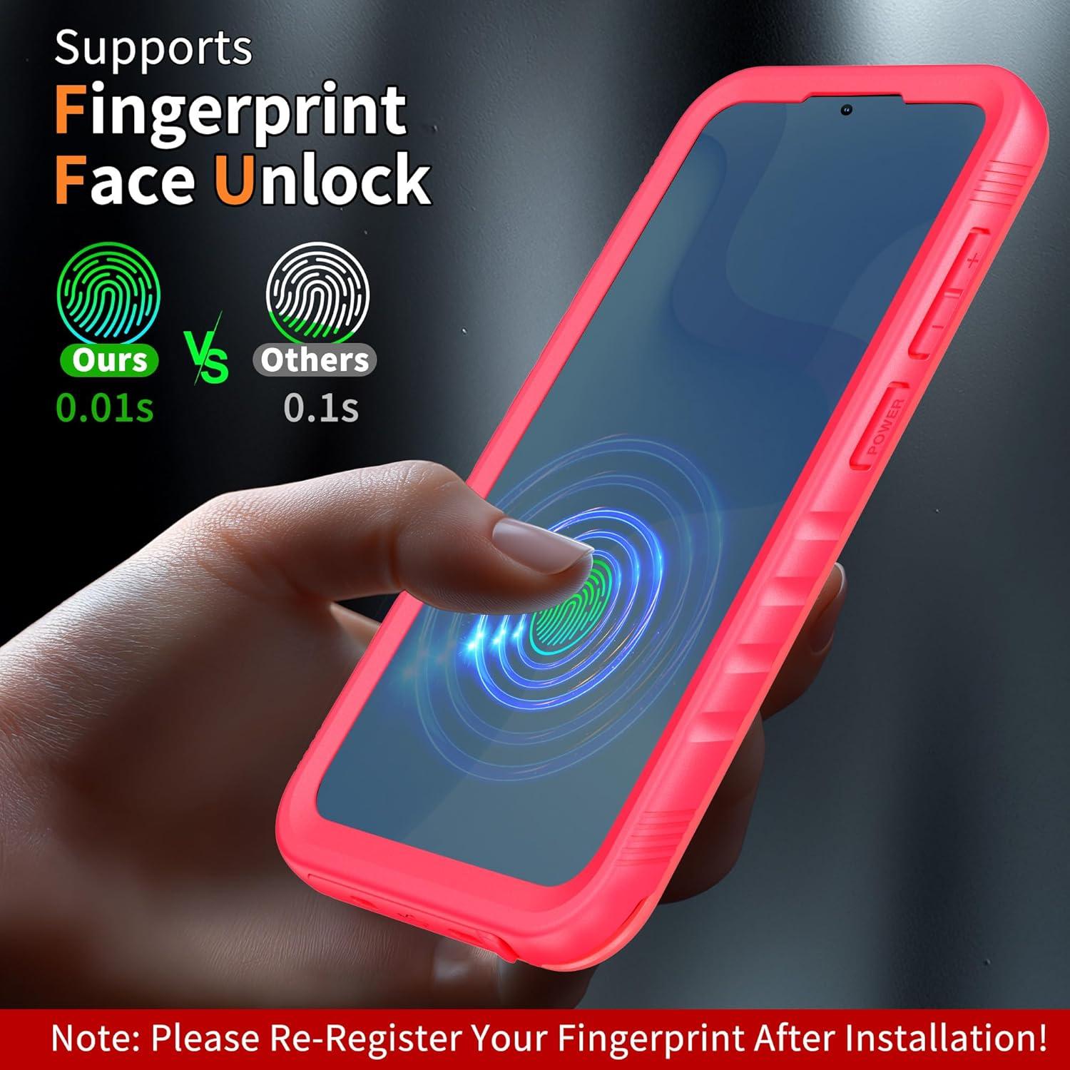 Funda Impermeable Cozycase para Samsung Galaxy S25 Rosa - IP68